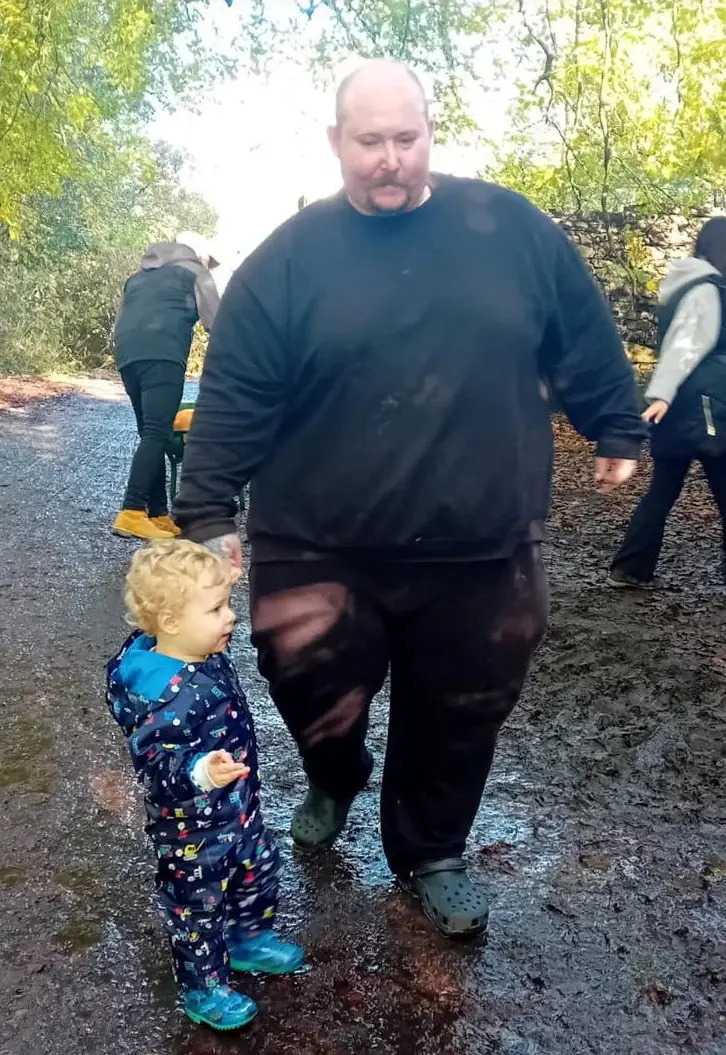 Dale said he used to struggle playing with his kids (SWNS)