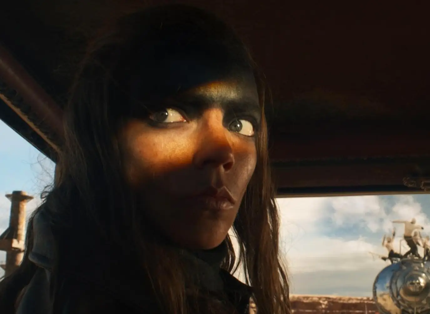 Furiosa isn't a very chatty character. (Warner Bros. Pictures)