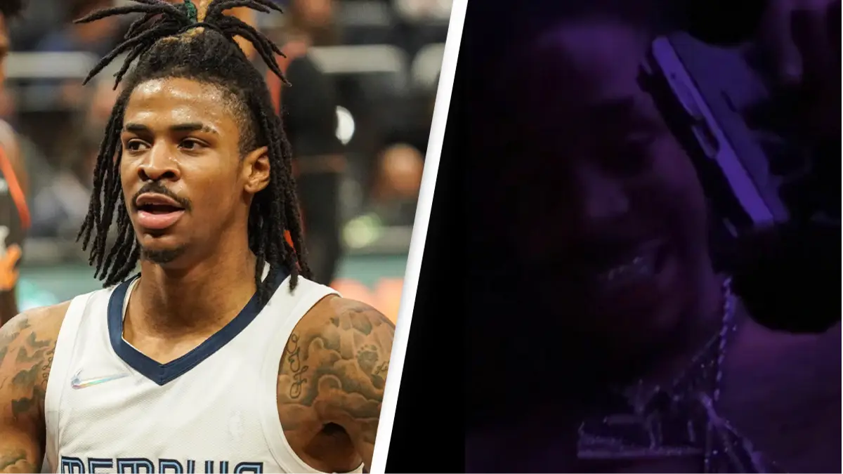NBA star Ja Morant is banned and deactivates social media after flashing a 'gun' on livestream
