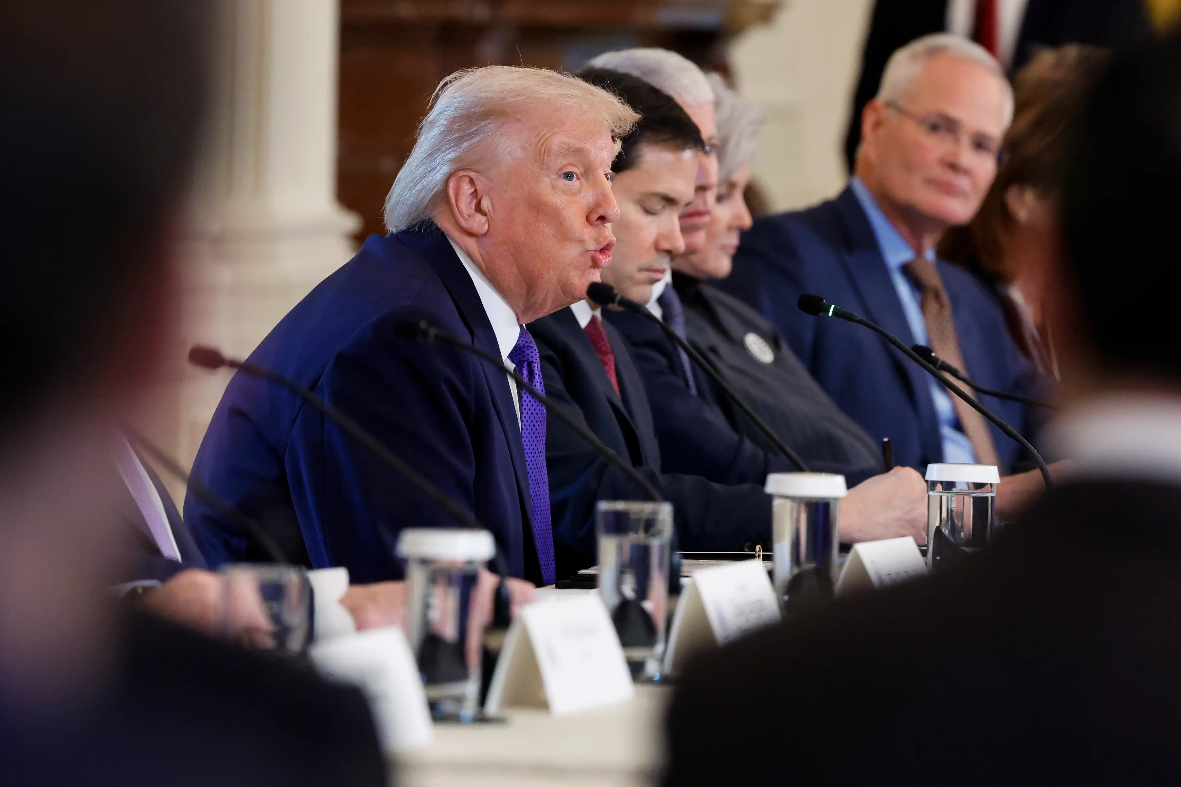 The actor criticizes Trump's policies and his character (Chip Somodevilla/Getty Images)