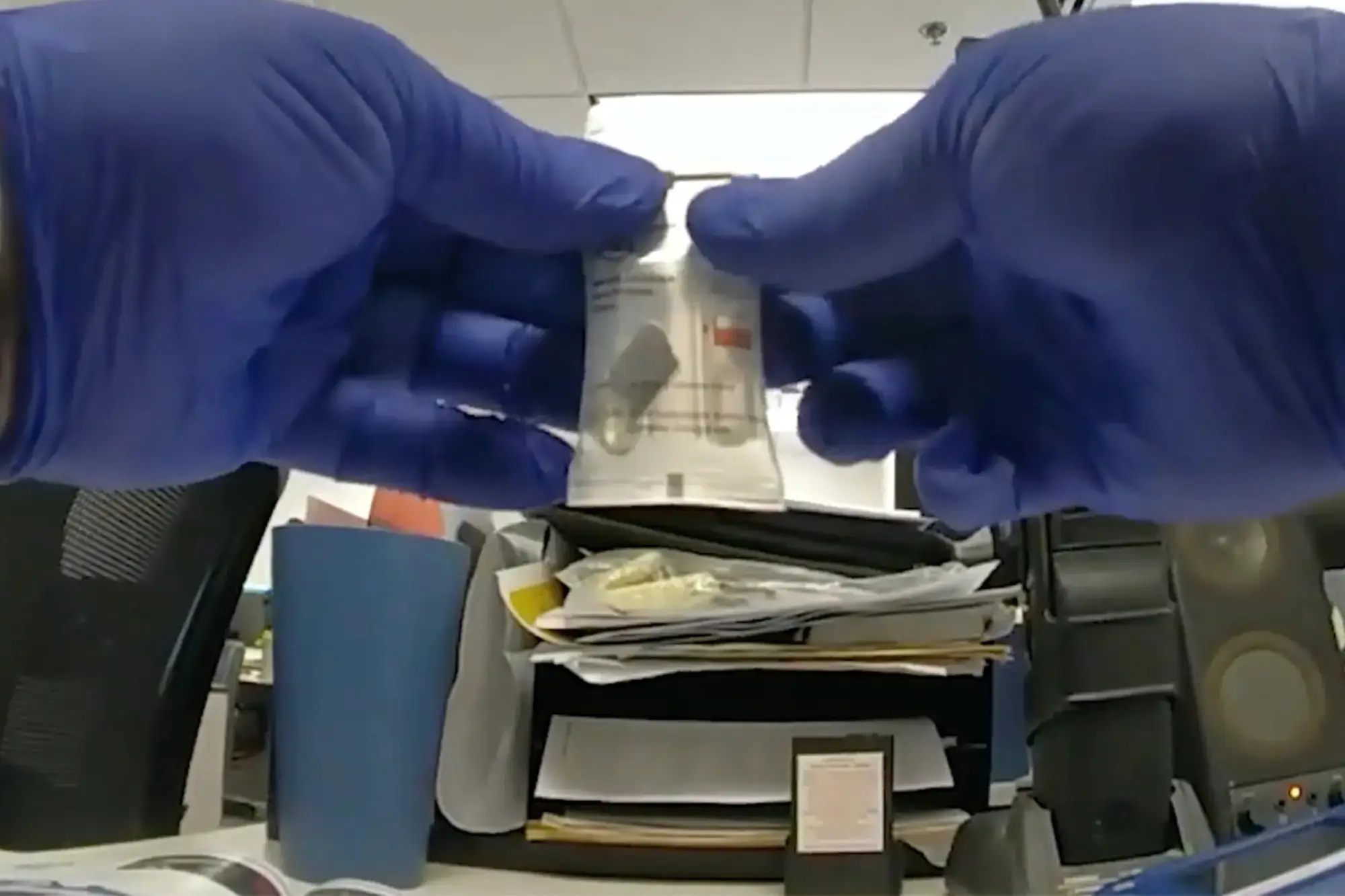 Investigators tested for the deadly drug (Cook County Sheriff's Office)