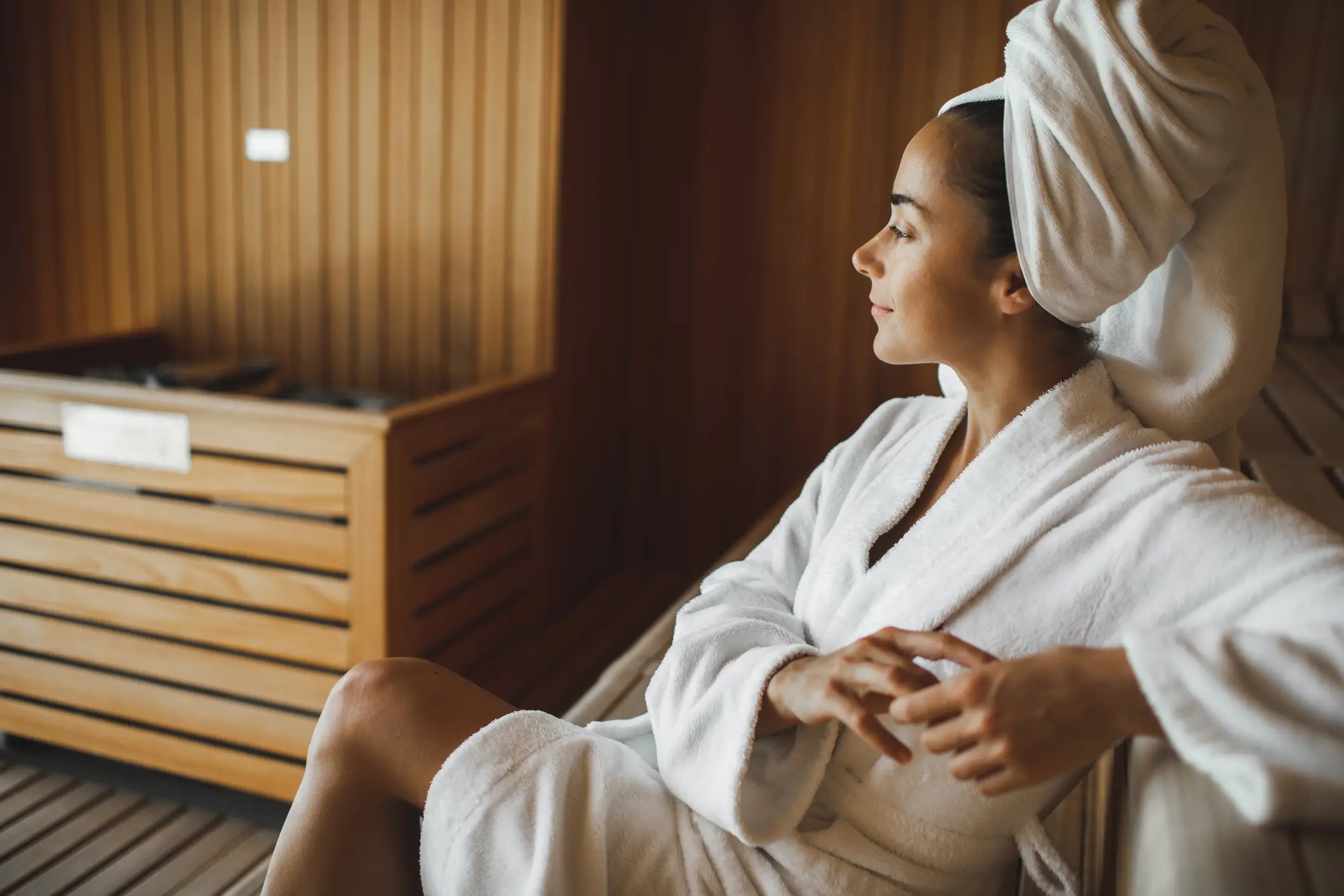 A sauna can help to improve health span, a doctor has said (Getty Stock)