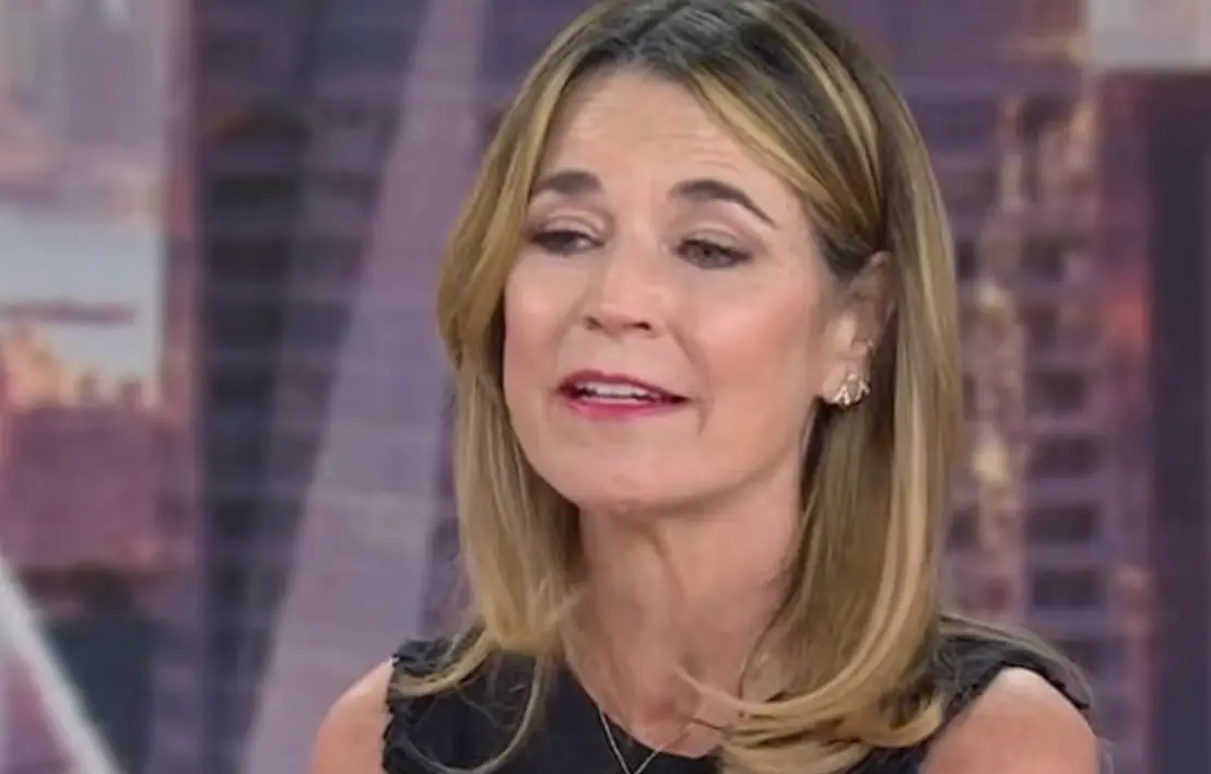 The TV presenter broke down in tears while on-air this morning (NBC)