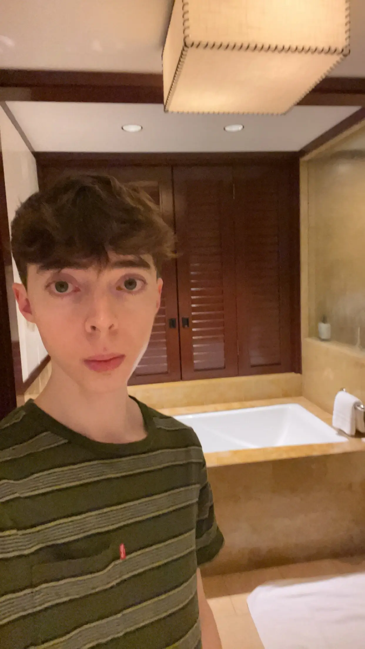 Many believe Brandon is 15. (SWNS)