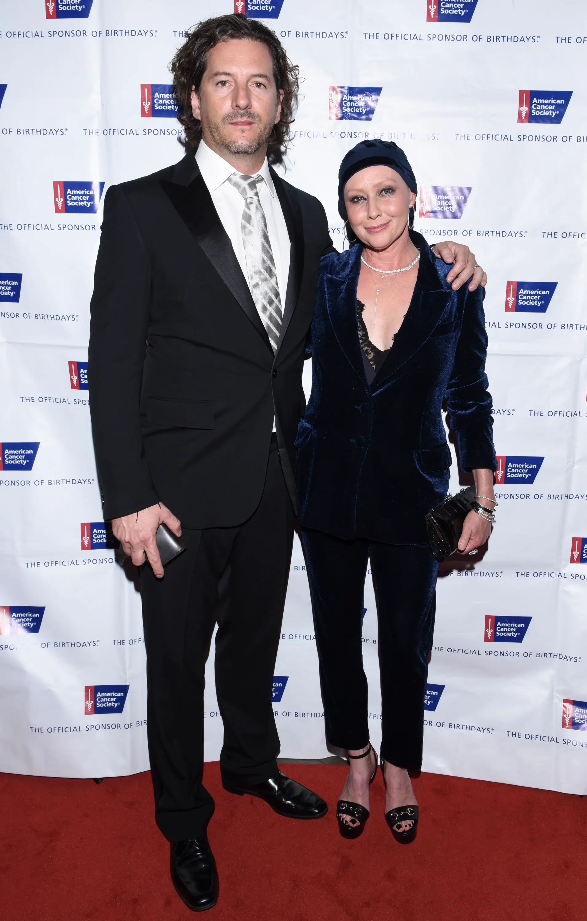 Shannen Doherty and Kurt Iswarienko. (Vivien Killilea/WireImage)