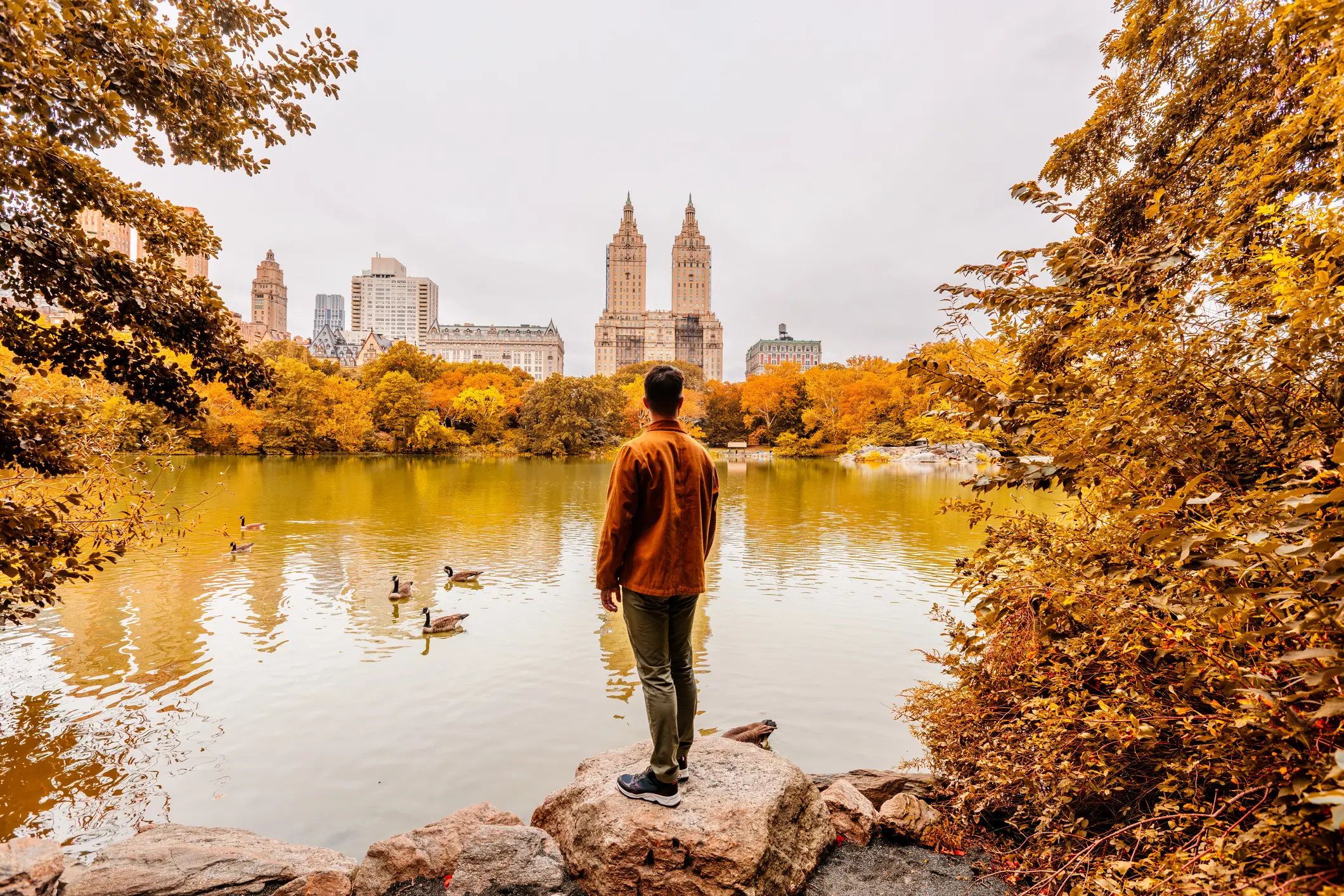 He said California and New York are great places to go (Getty Stock Images)