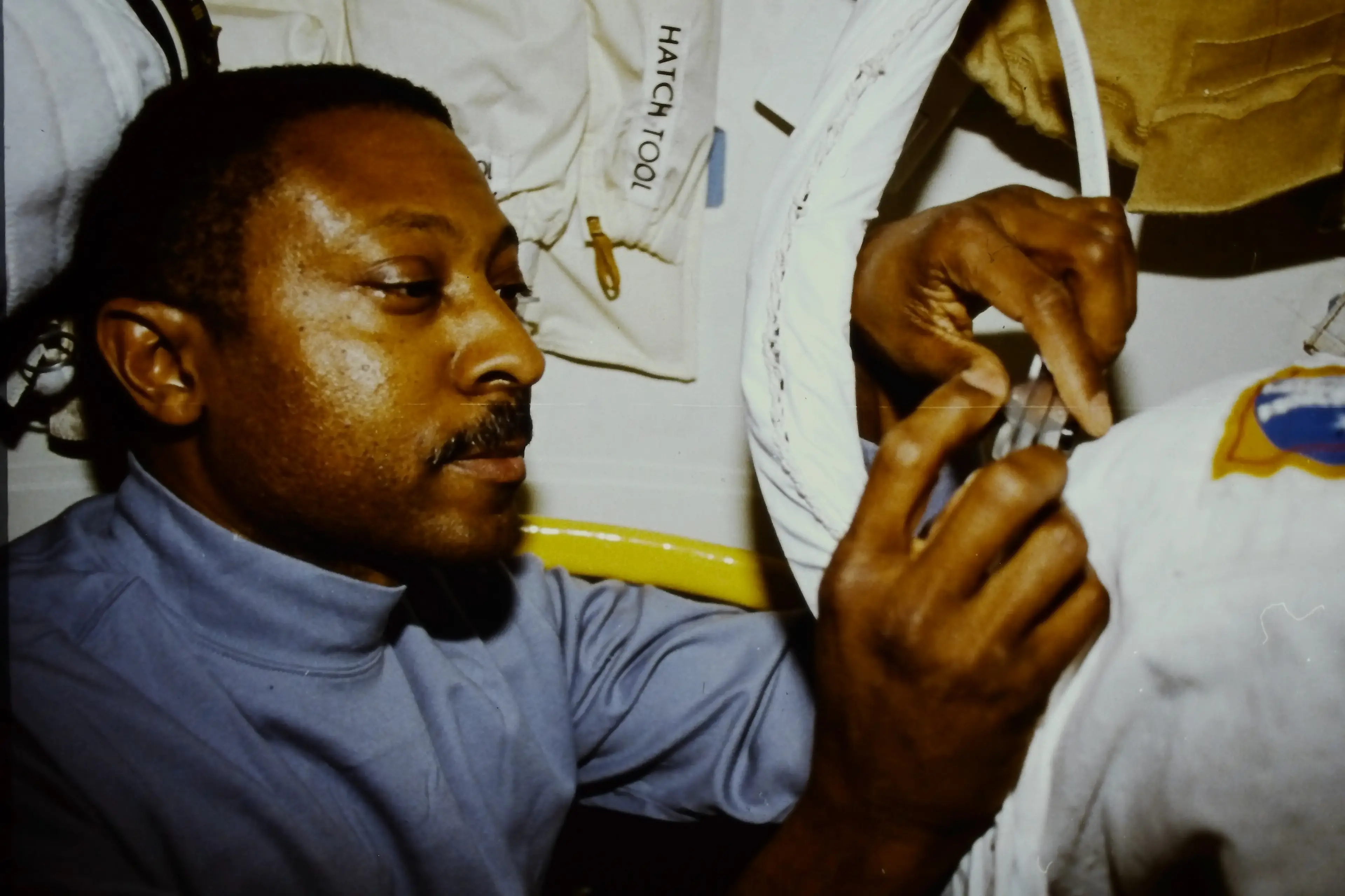 NASA astronaut Winston Scott flew on two Space Shuttle missions in the 1990s and logged 19 hours on spacewalks (NASA)