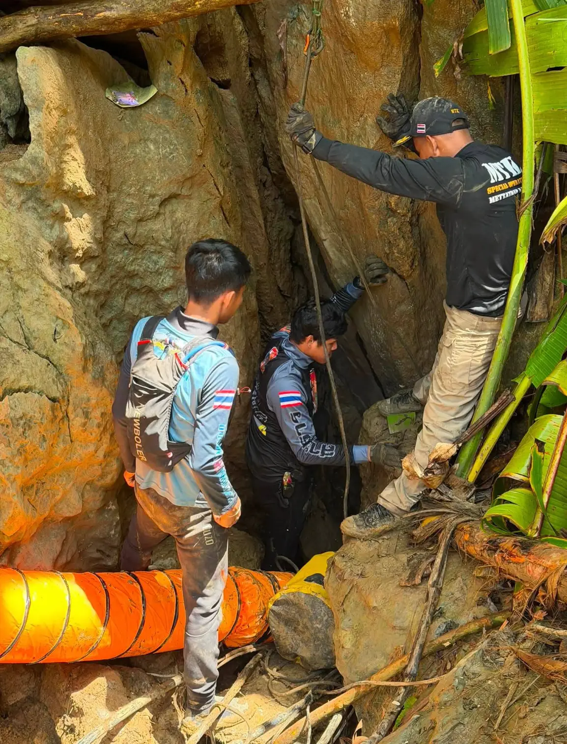The team are trying to pump water out of the cave (MTK Command & Control Center/Facebook)