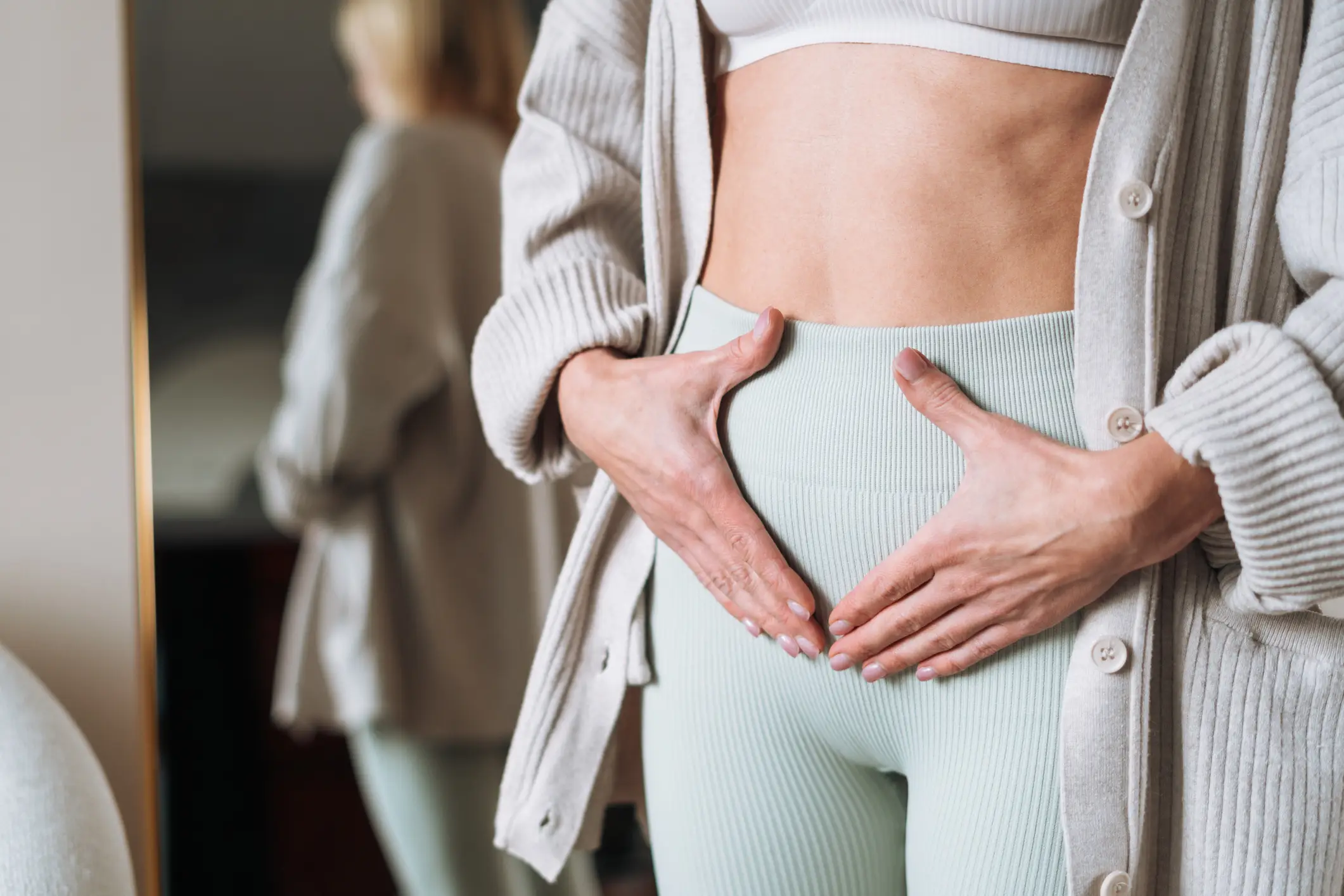Bloating can be a symptom of Ovarian Cancer (Getty Stock)