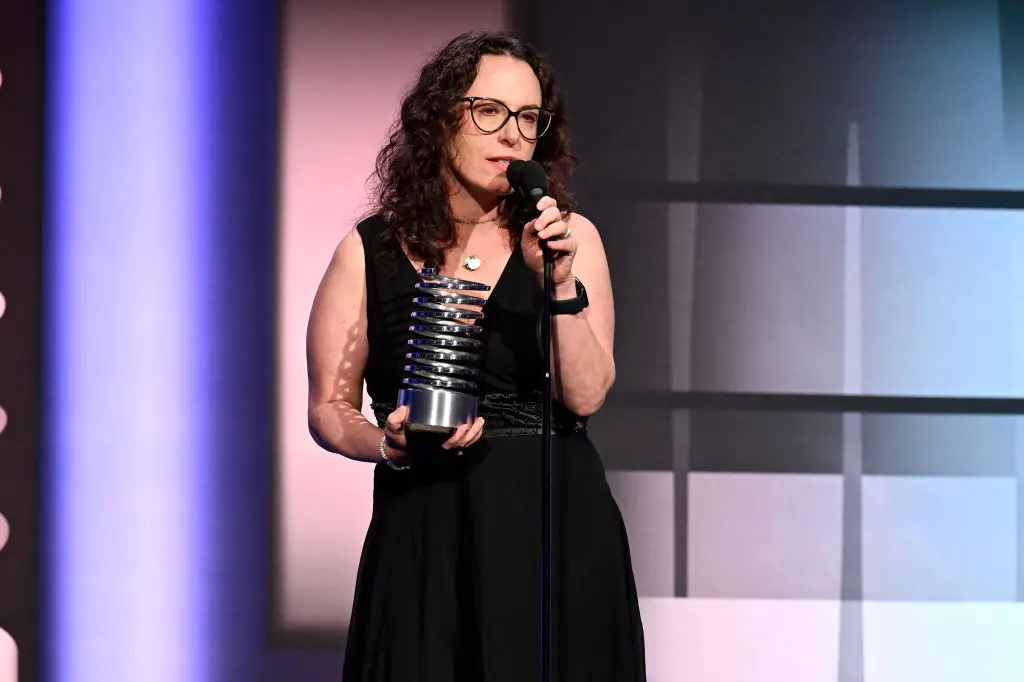 Trump has clashed with journalist Maggie Haberman again over her reporting. (Photo by Dave Kotinsky/Getty Images for The Webby Awards)