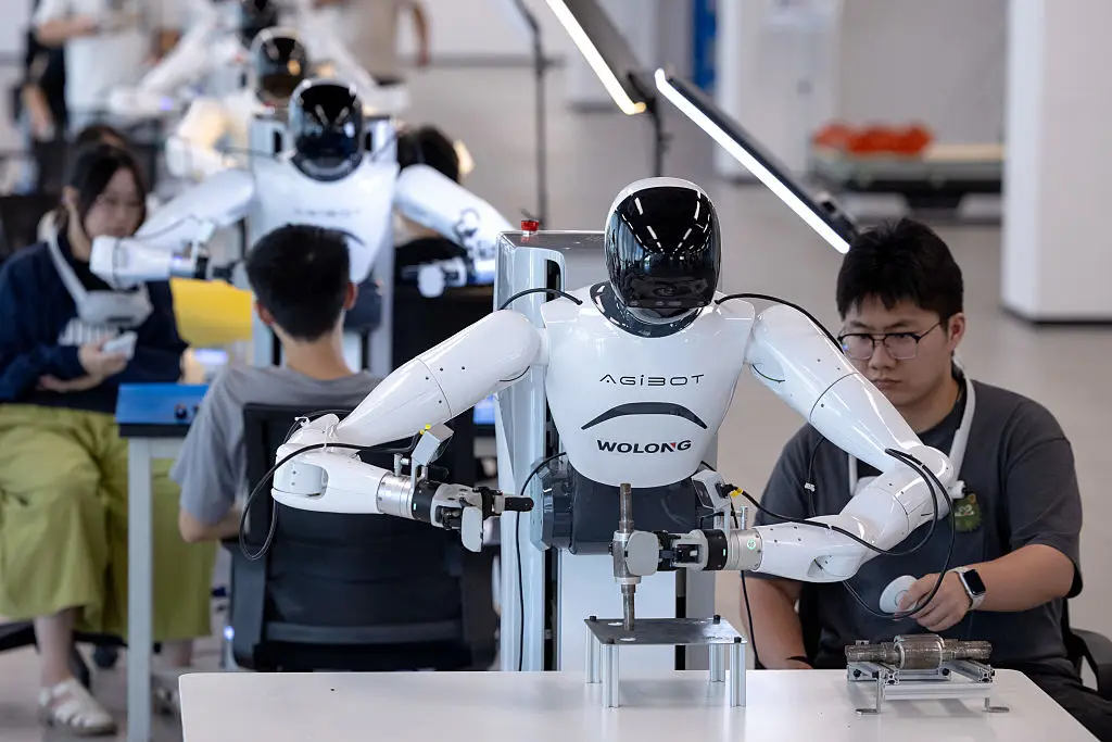 We're heading into an entirely new working landscape (Ni Yanqiang, Wang Jianlong/Zhejiang Daily Press Group/VCG via Getty Images)