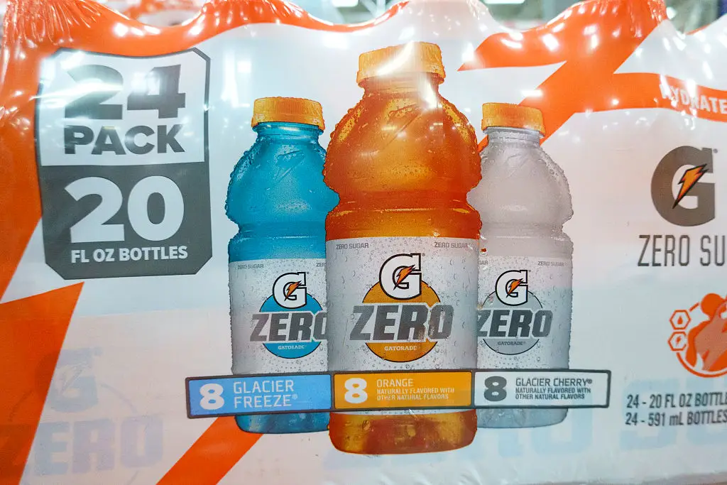Gatorade Orange Zero is one of the impacted drinks (Kevin Carter/Getty Images)