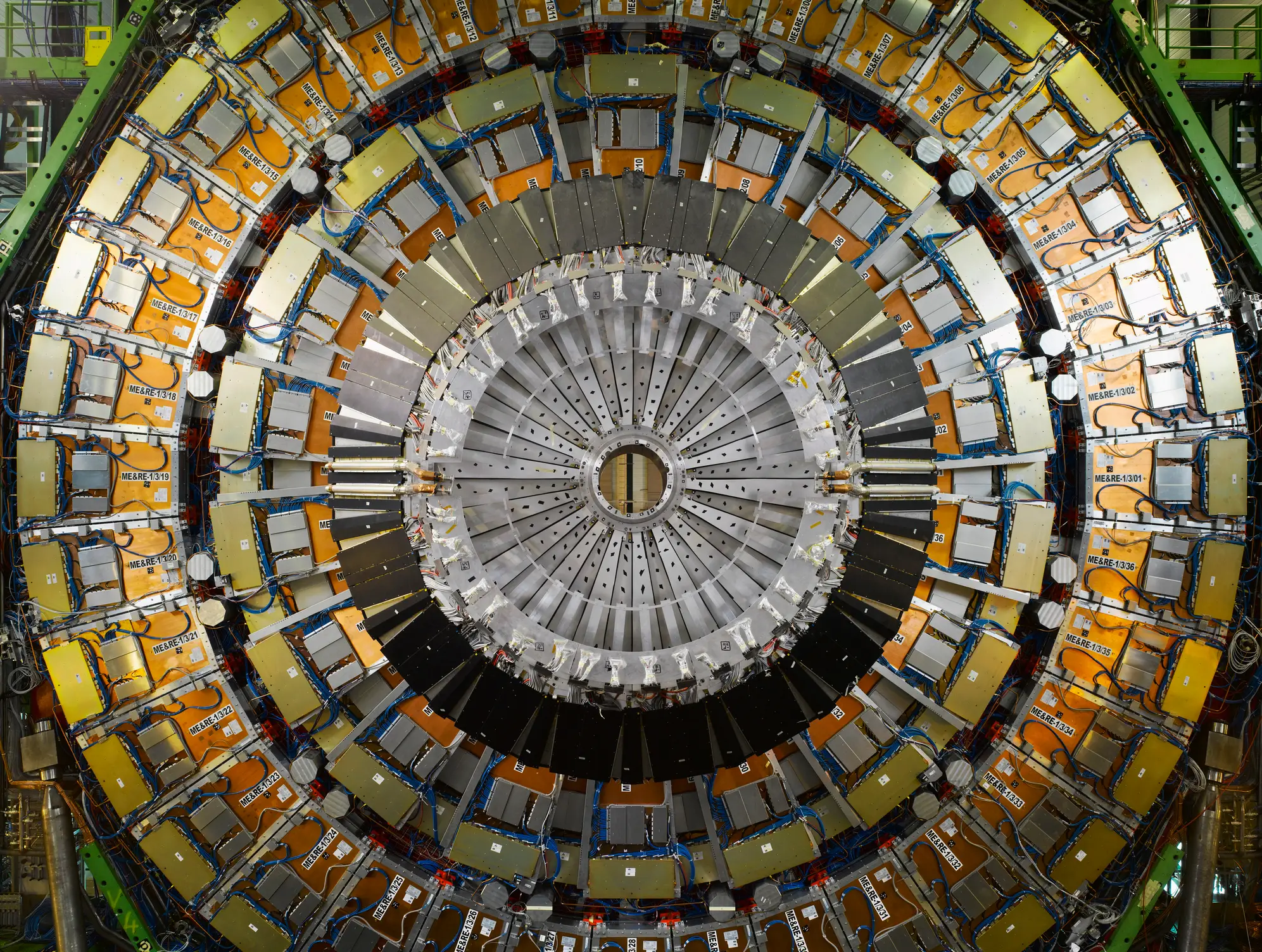 A large hadron collider, which produces antimatter (James Brittain/Getty Images)