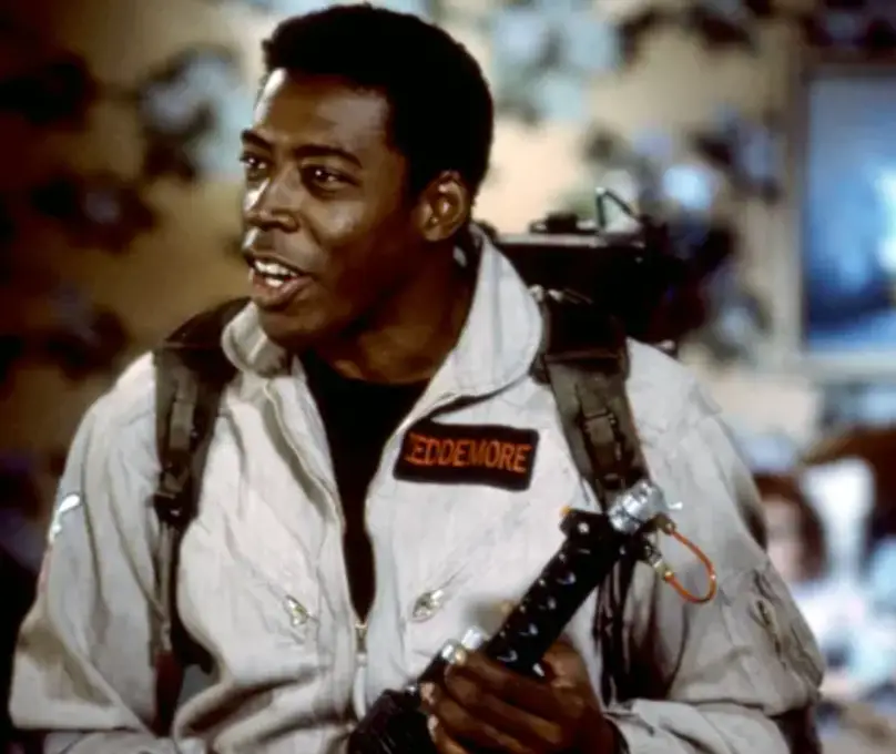 Ernie Hudson in the original 1984 Ghostbusters.