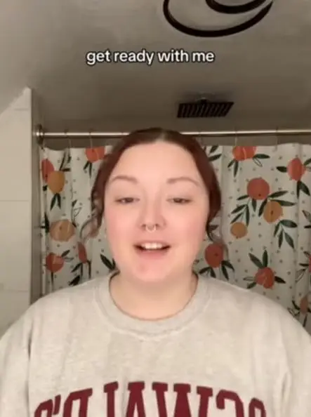 Jenna was 'mind blown' after learning of the DNA match (@__jennarose__/TikTok)