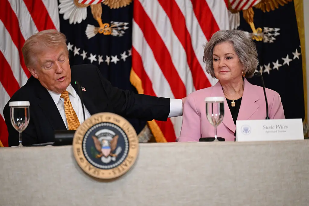 Susie Wiles is probably the most powerful woman in the world (Annabelle GORDON / AFP via Getty Images)