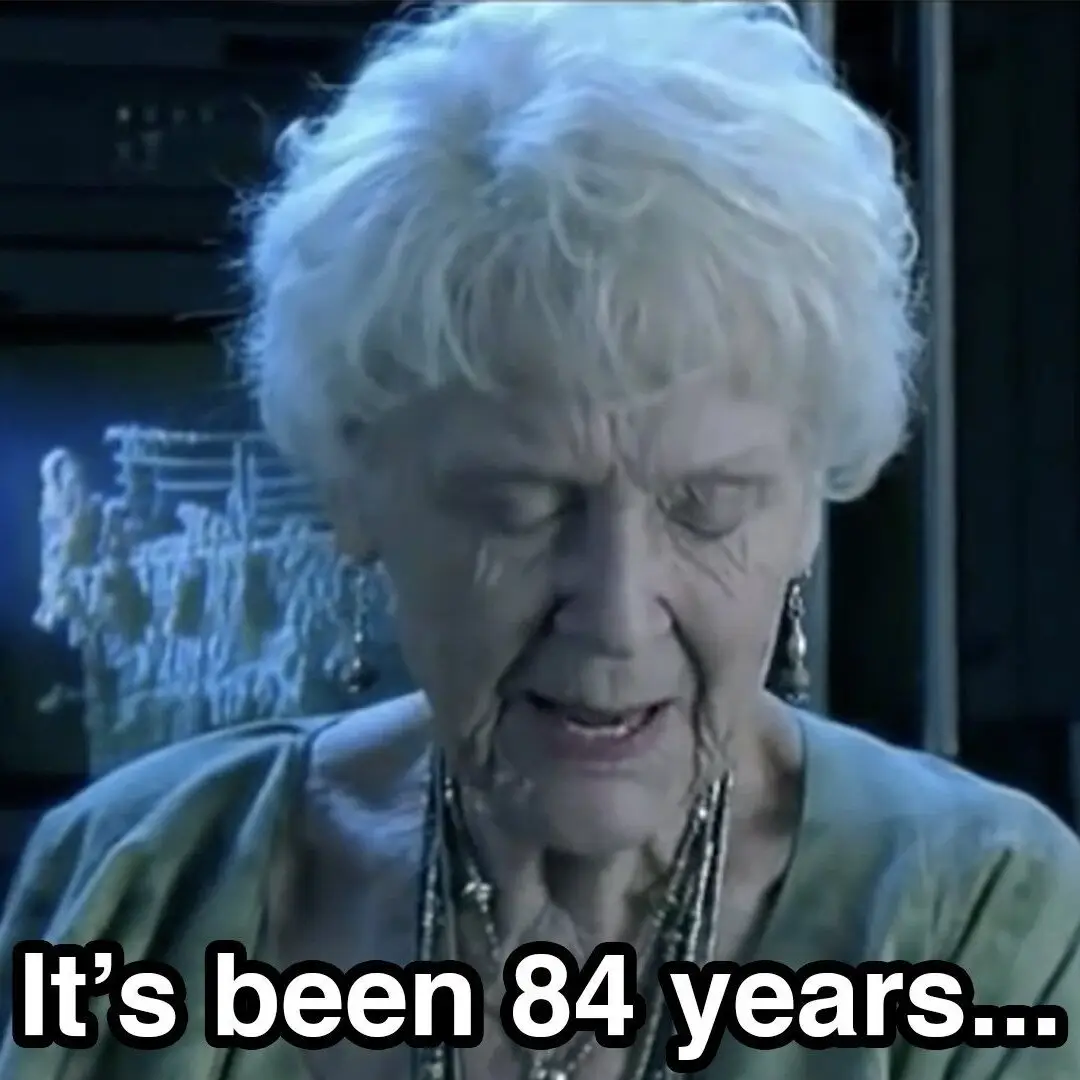 It's been 84 years... and we'll probably still not be there yet (Paramount Pictures)