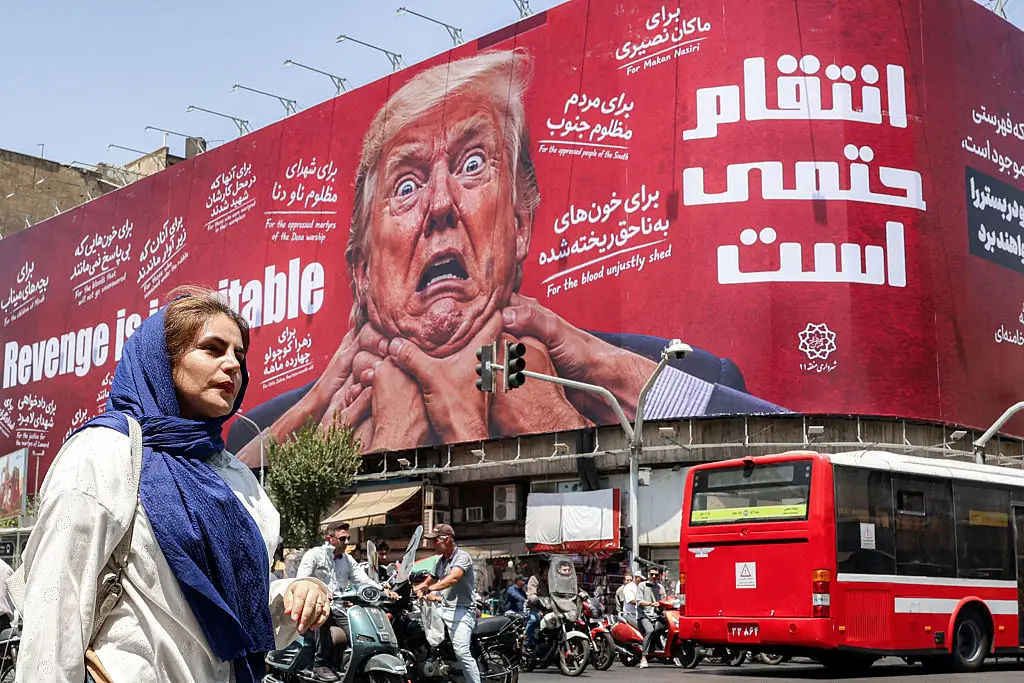 Iran have made several threats against Trump and Melania. (Photo by AFP via Getty Images)