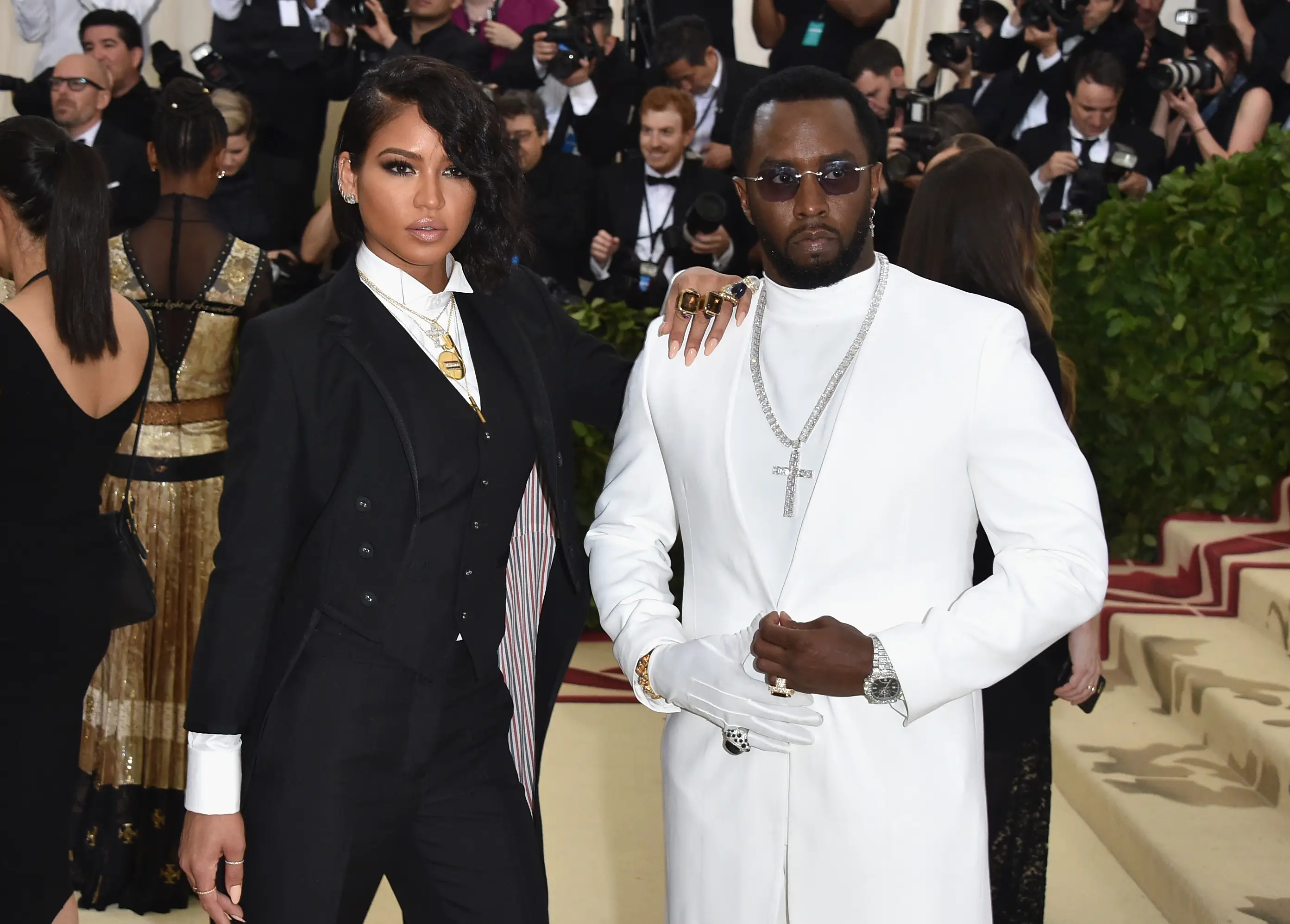 Cassie pictured with Diddy in 2018 (John Shearer/Getty Images for The Hollywood Reporter)