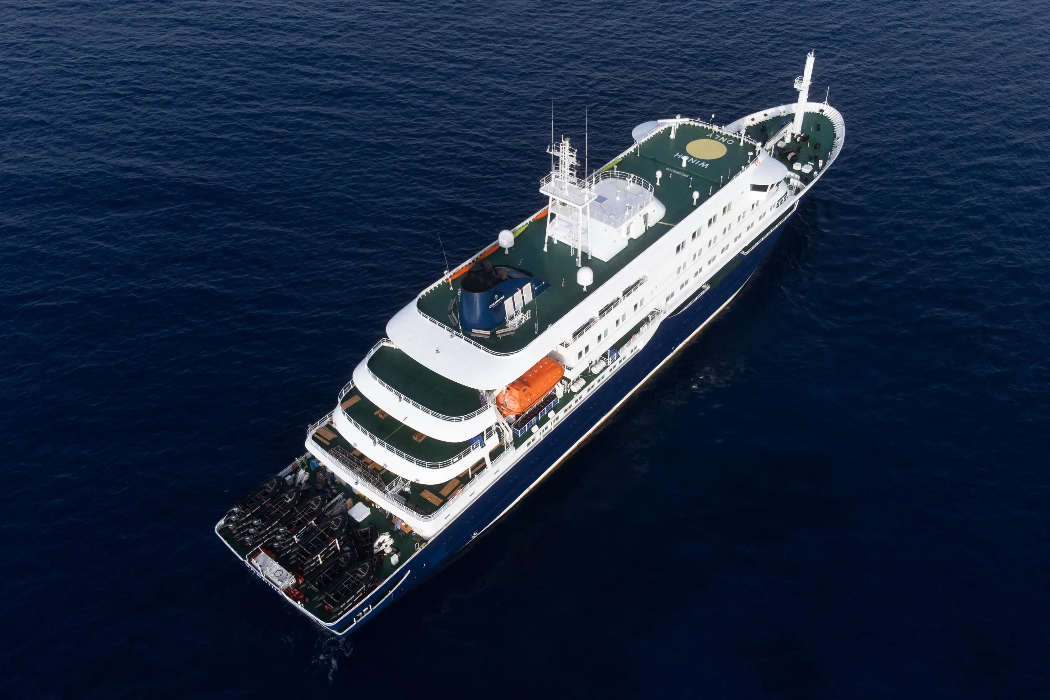 Reportedly the ship is now headed for the Canary Islands (AFP via Getty Images)