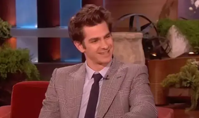 Andrew Garfield speaks the Queen's English.