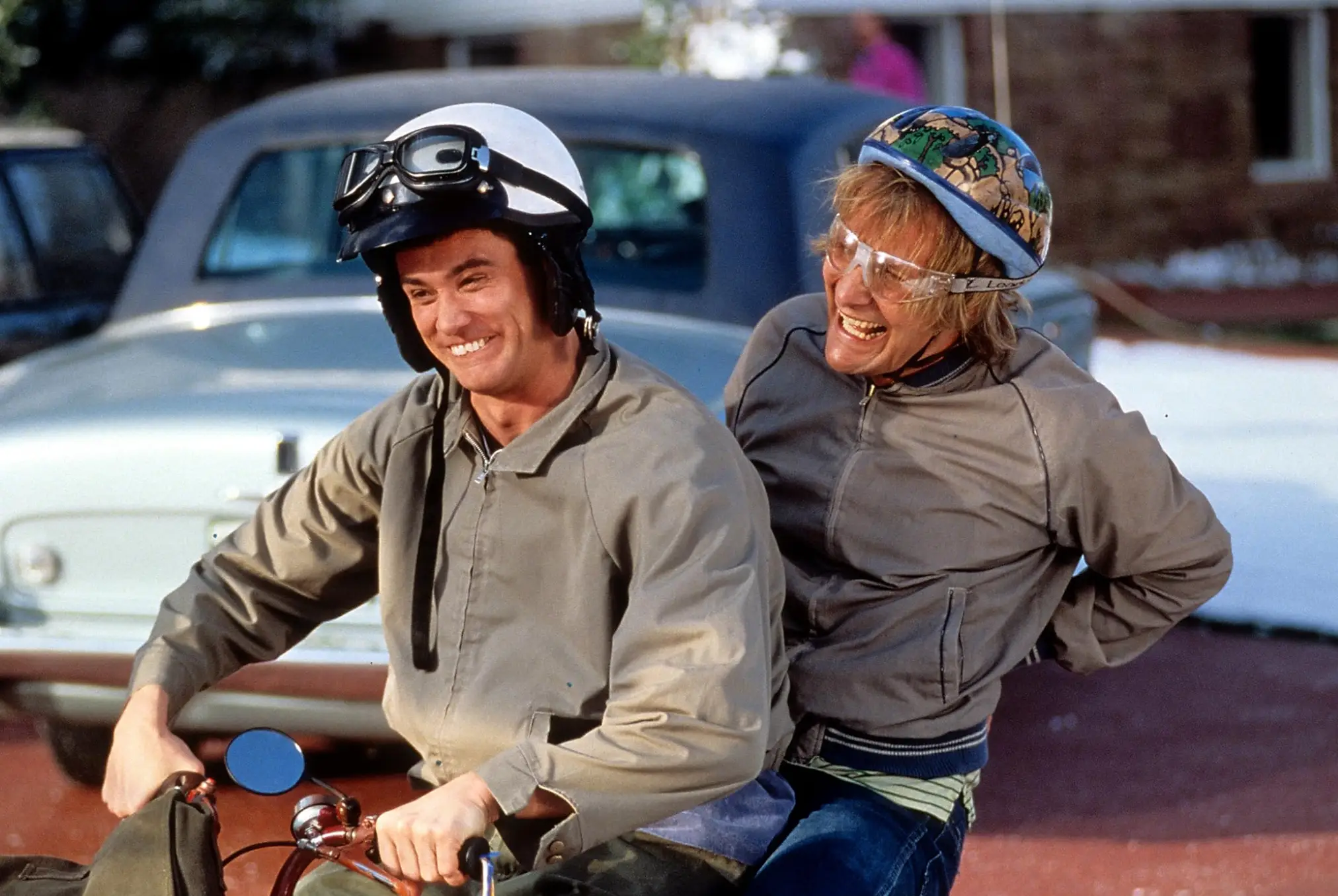 Jim Carrey and Jeff Daniels in Dumb and Dumber. (New Line Cinema)
