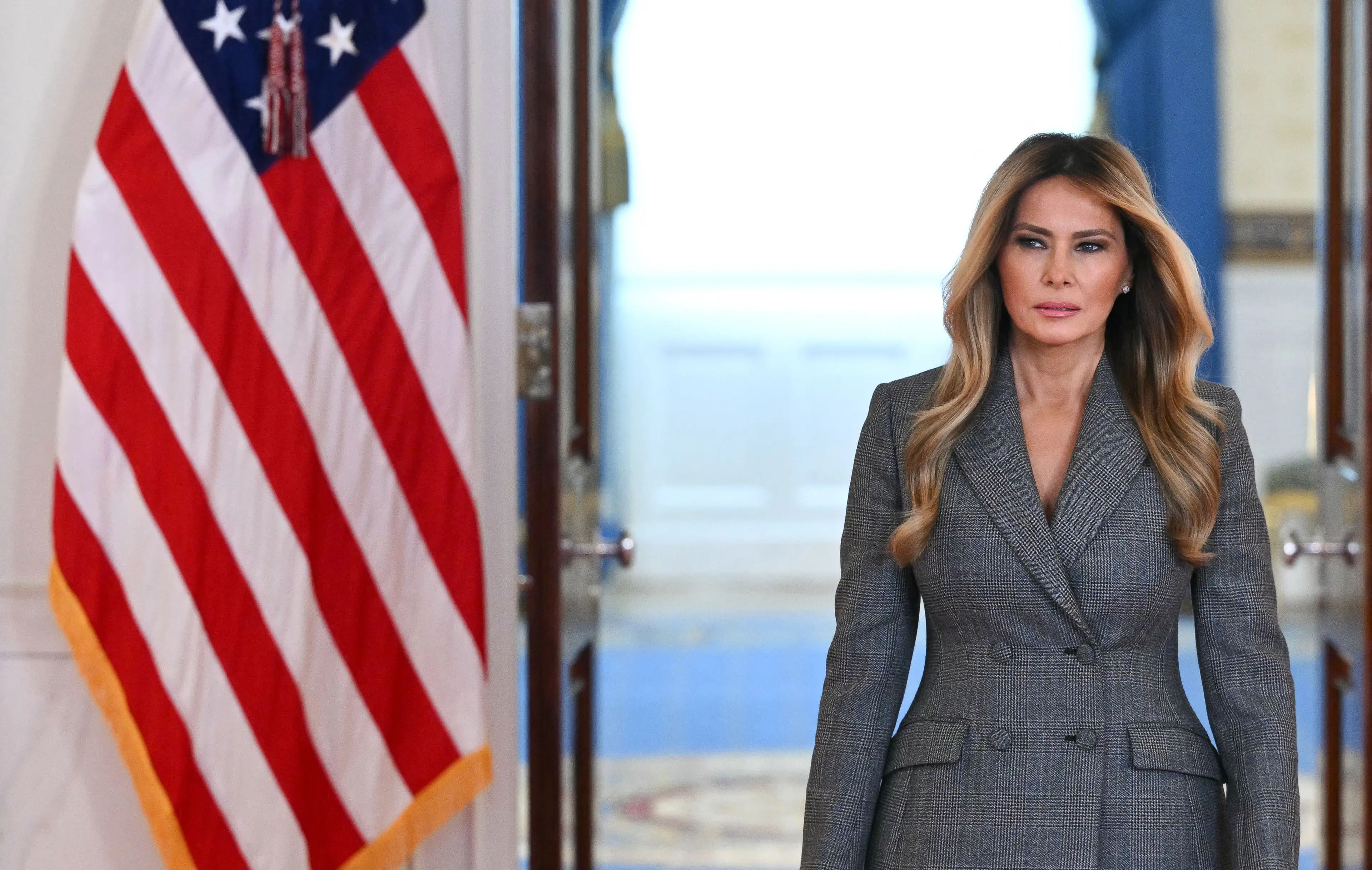 Melania called for hearings involving survivors of Epstein (Mandel NGAN / AFP via Getty Images)
