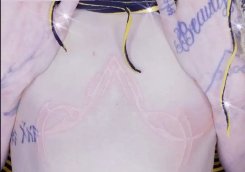 Grimes chest tattoo (@grimes/Instagram)