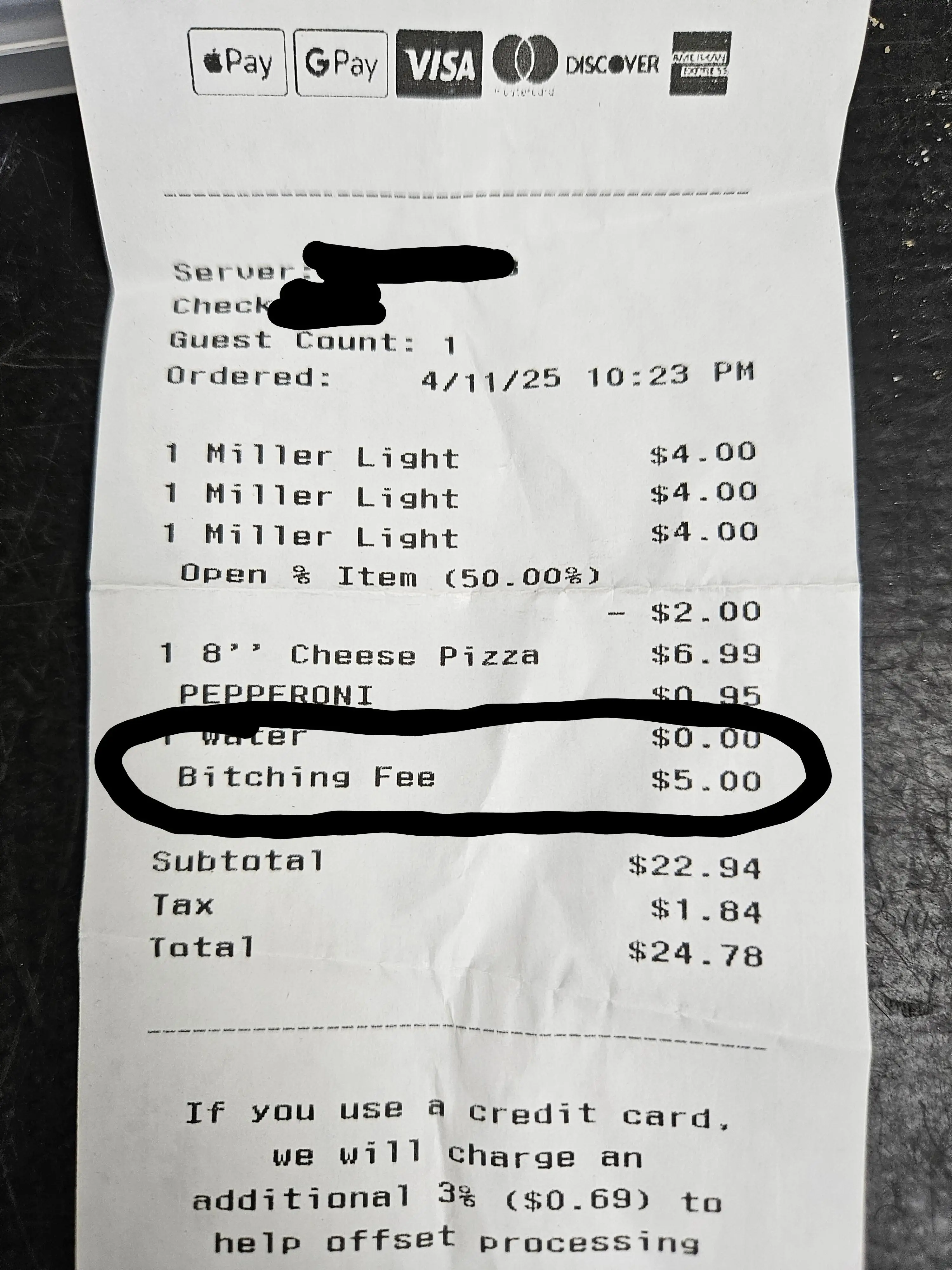 The receipt (r/mildlyinfuriating/smoleymctokerson)
