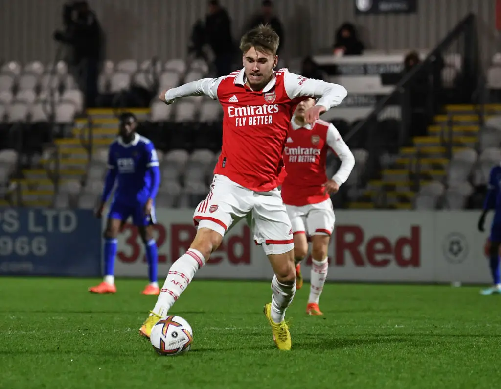 Vigar sustained a fatal injury during the match (David Price/Arsenal FC via Getty Images)