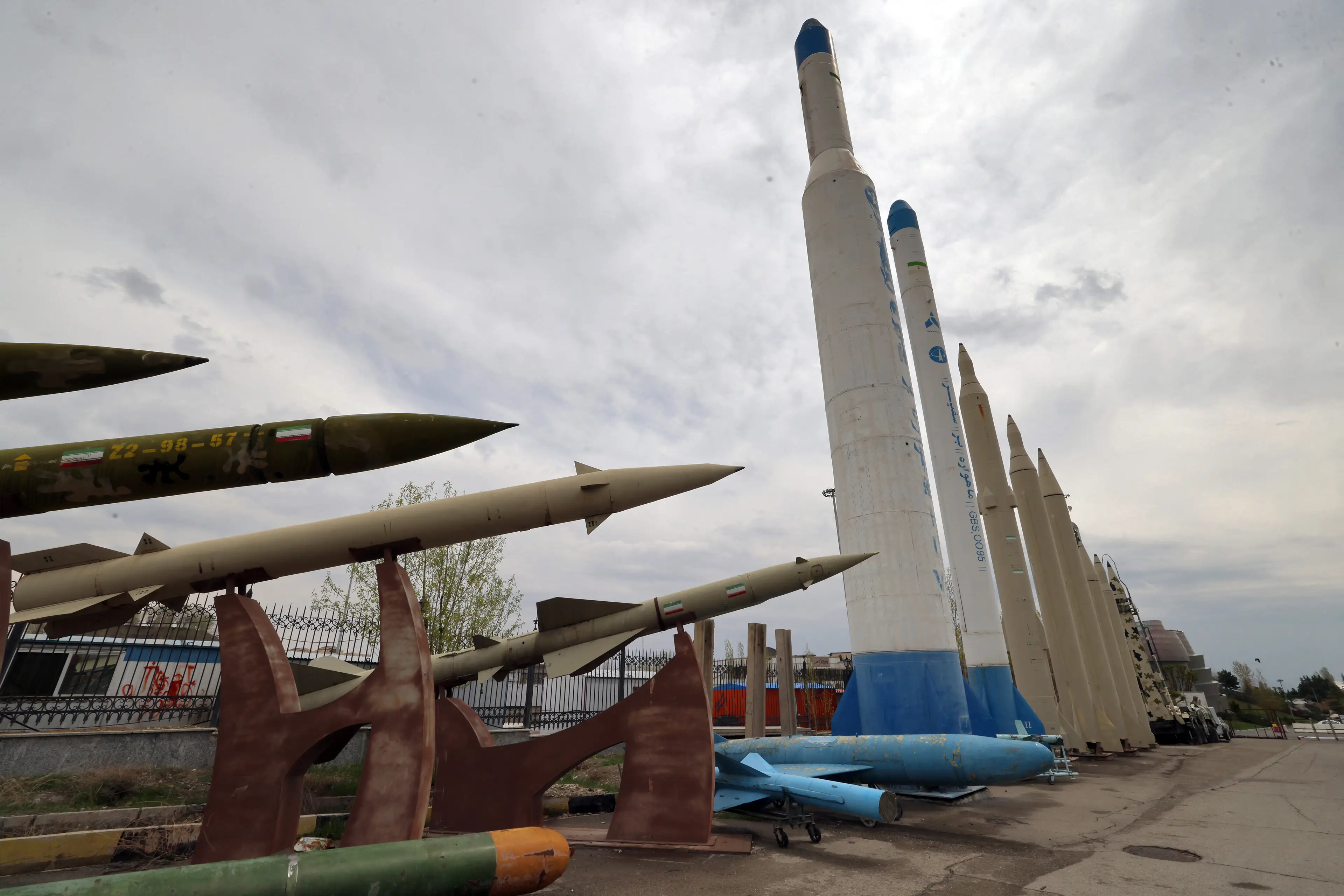 Reportedly Iran still has access to 30 of its missile sites (AFP via Getty Images)