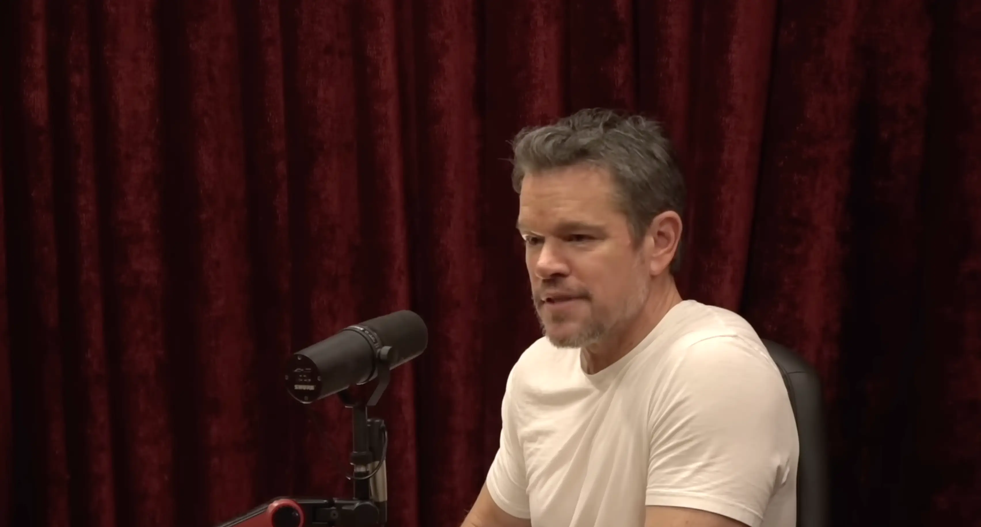 Matt Damon was promoting a film he made with Netflix when he laid into... Netflix (YouTube/Joe Rogan Experience)