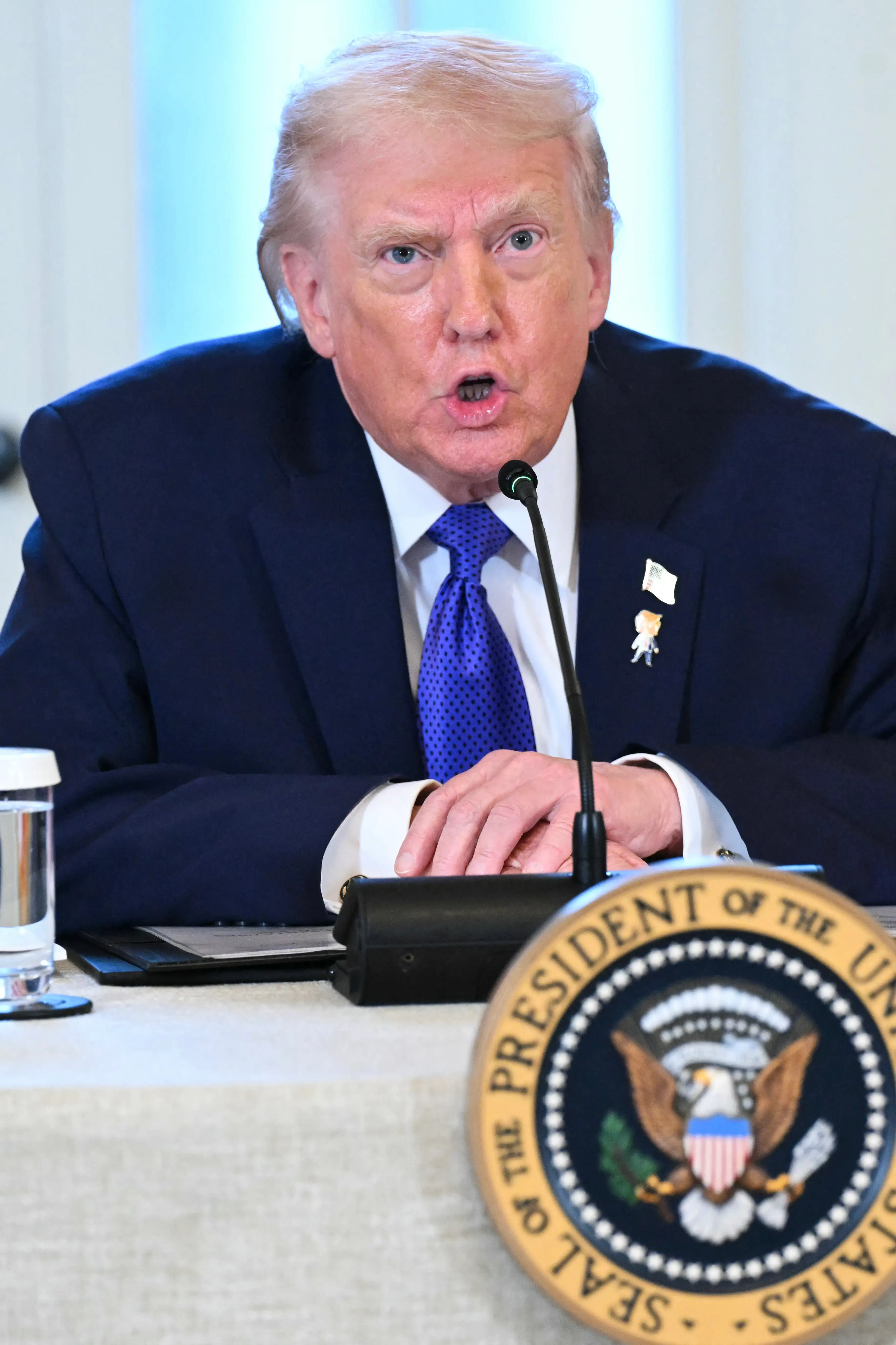 Trump made the explosive claims about civil rights (SAUL LOEB / AFP via Getty Images)