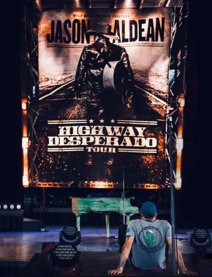 Jason Aldean is currently touring, with his controversial song featured in the set list.