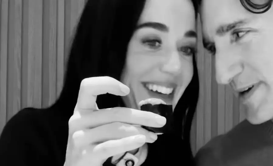 Katy Perry's loved up post in December showed her and Trudeau's romance blooming while she toured the world (Instagram/katyperry)