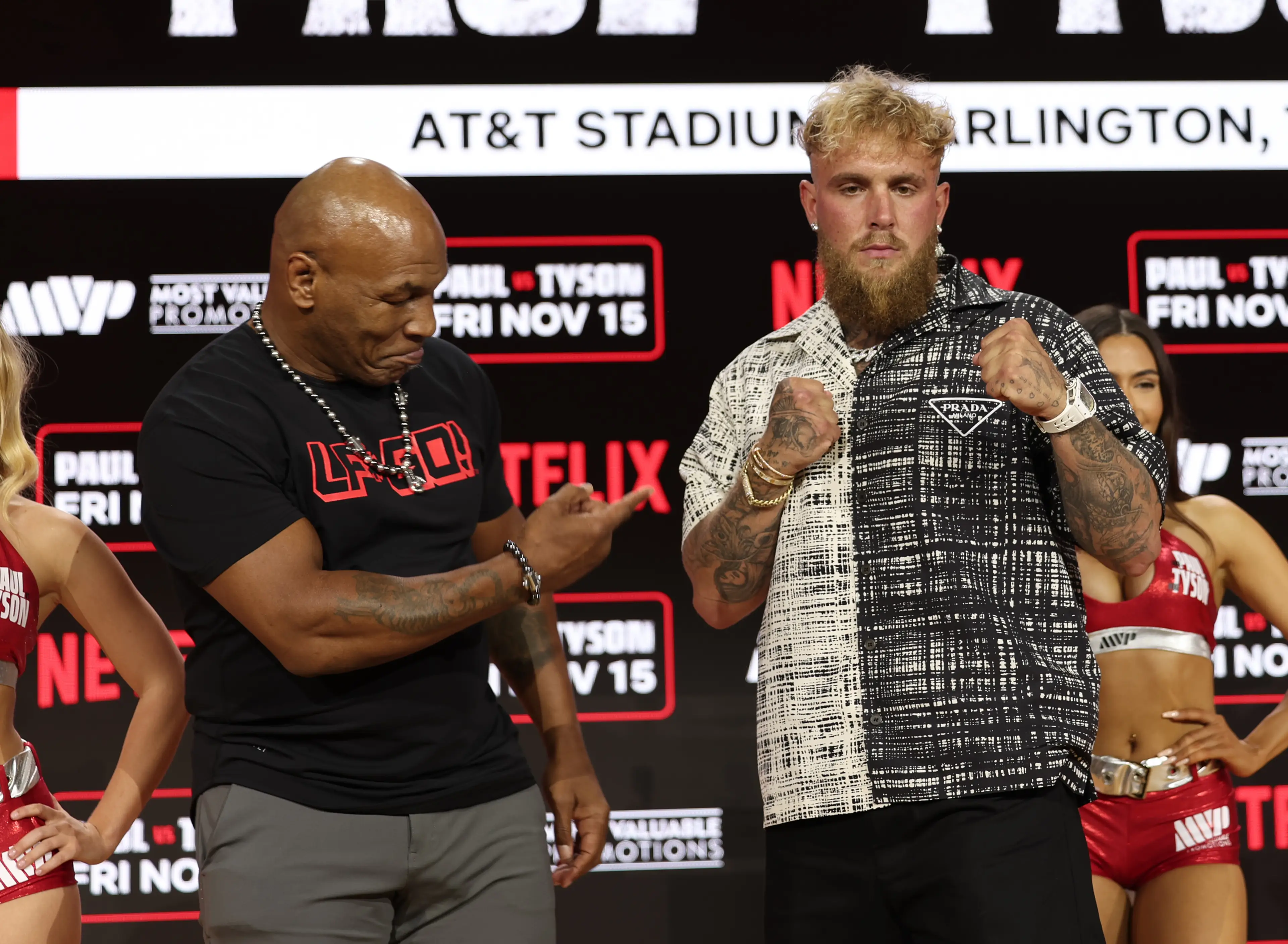 Tyson and Paul will fight in Texas (Michael Loccisano/Getty Images)