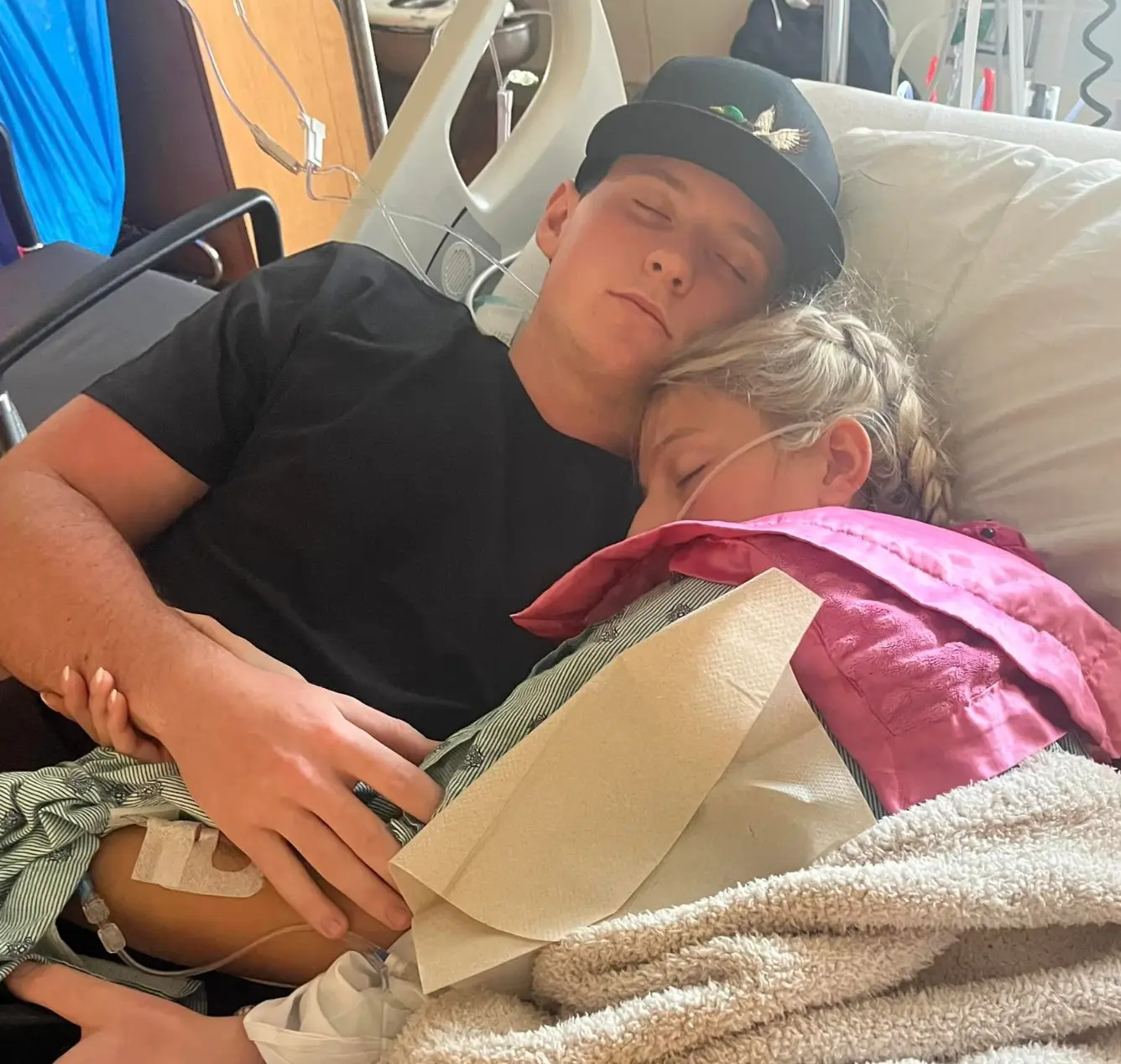 Zara fell seriously unwell following the suspected spiking incident. (Stephanie Snider/Facebook)