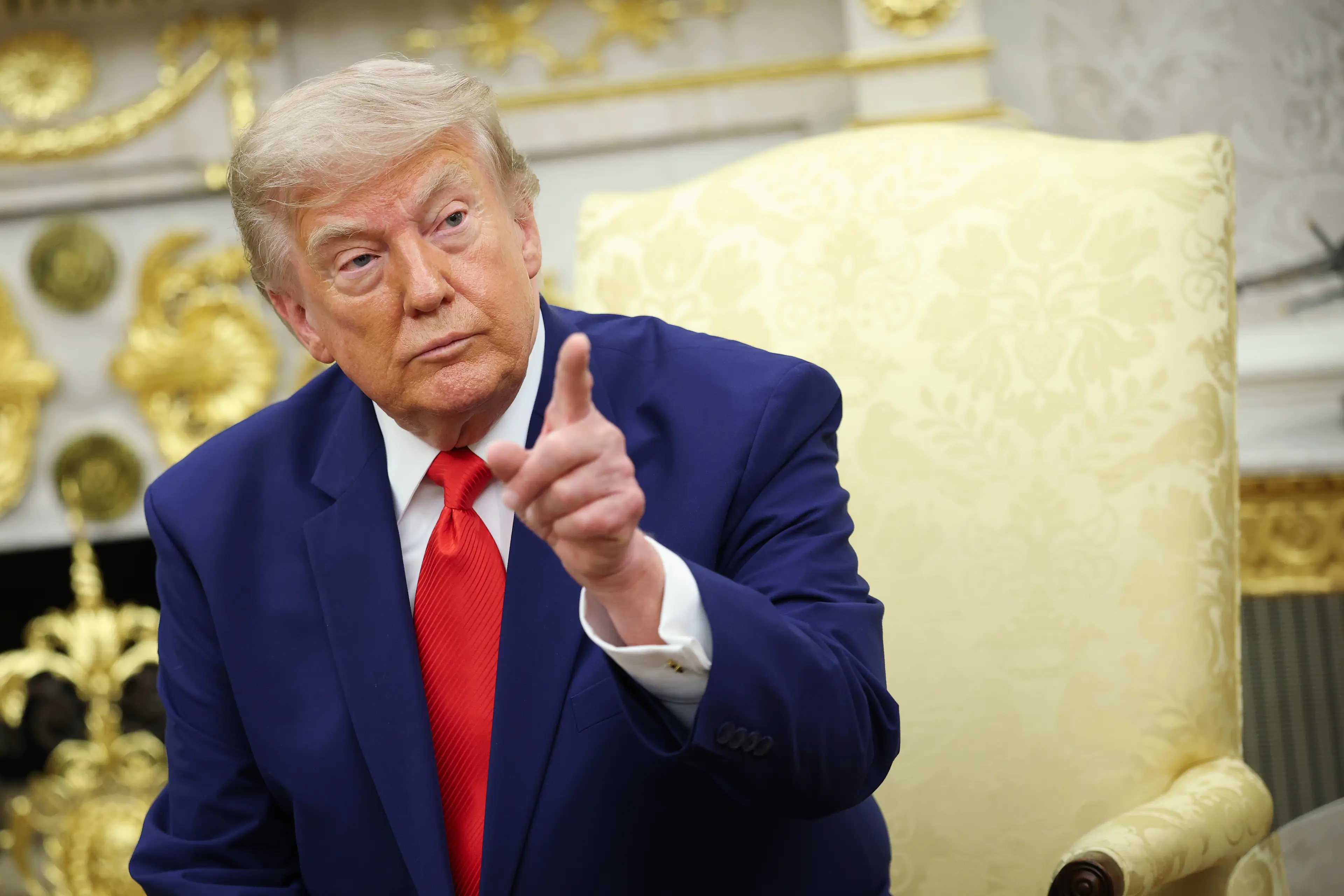 Donald Trump has long expressed his desire to acquire Greenland (Kevin Dietsch/Getty Images)