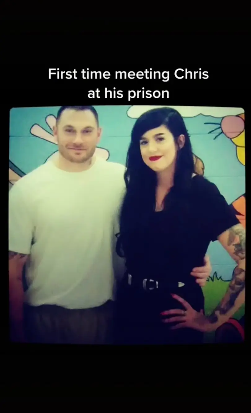 A woman who is married to a man in prison has revealed that people ask if he is ‘gay for the stay’.