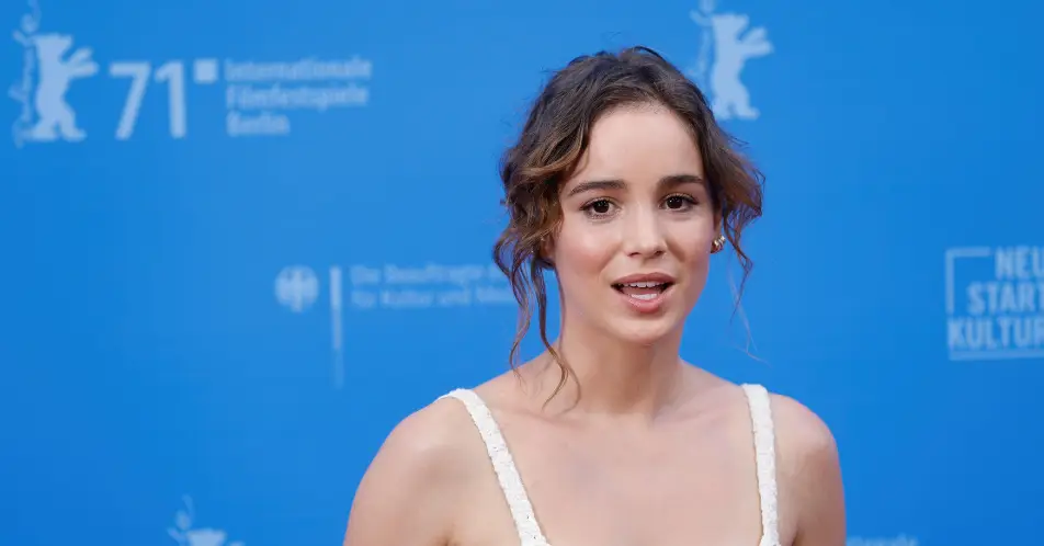 Alba Baptista stars in Mrs. Harris Goes To Paris and Warrior Nun.