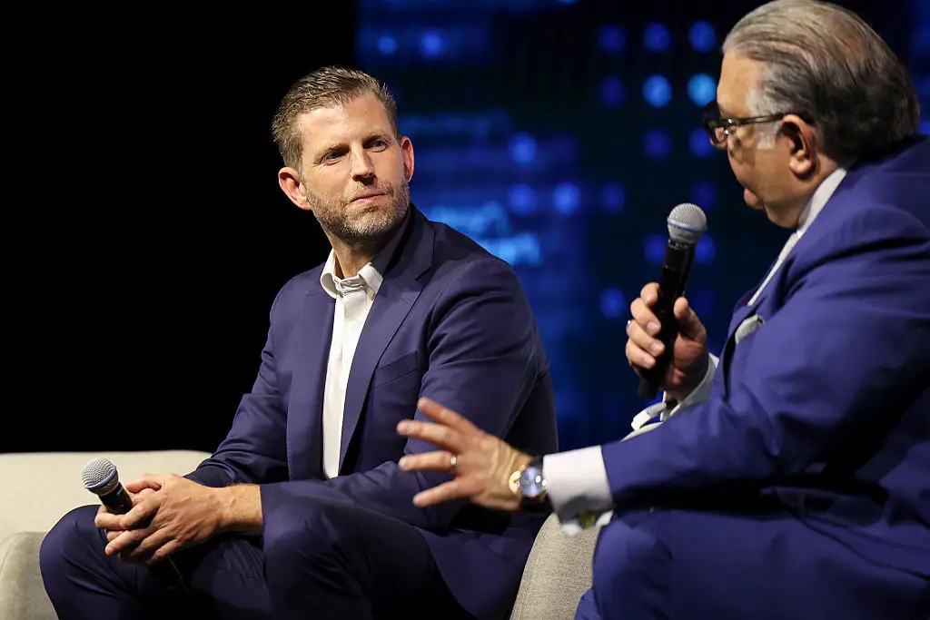 Eric Trump serves as American Bitcoin's chief strategy officer (Bloomberg/Contributor/Getty Images)