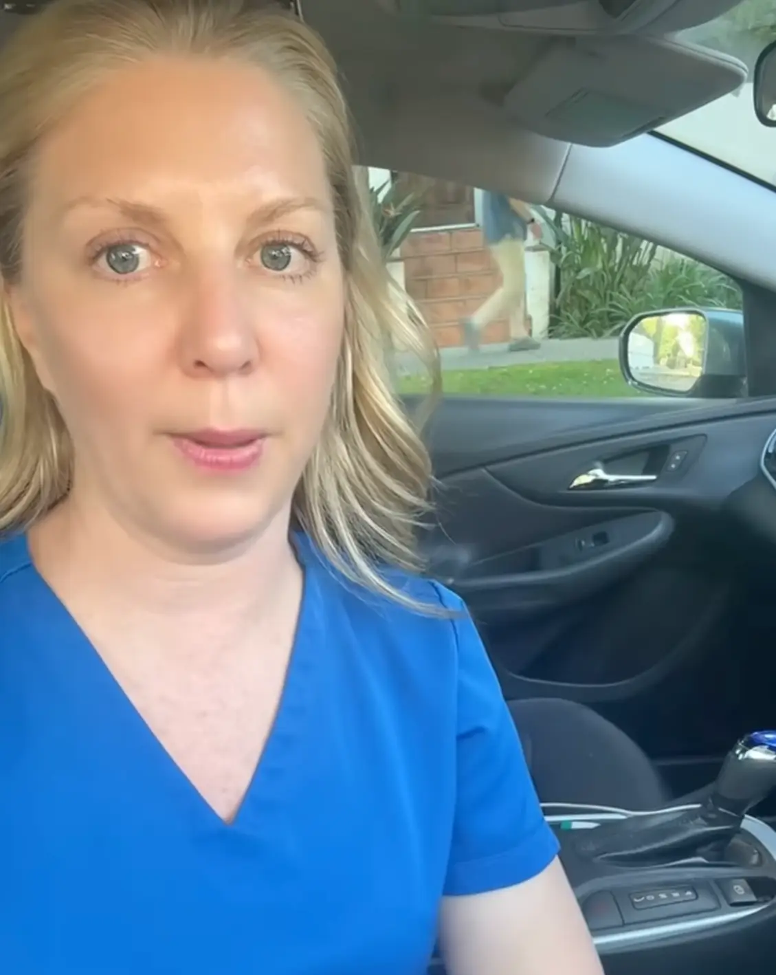 Julie recounted the story (YouTube/Hospice Nurse Julie)