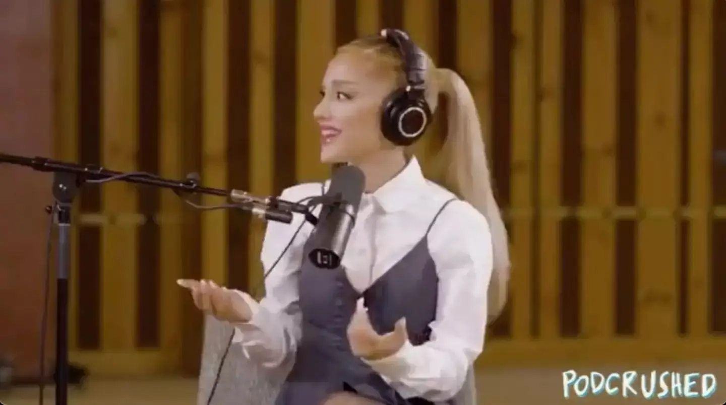 Ariana Grande has hit back at the voice critics (Podcrushed)