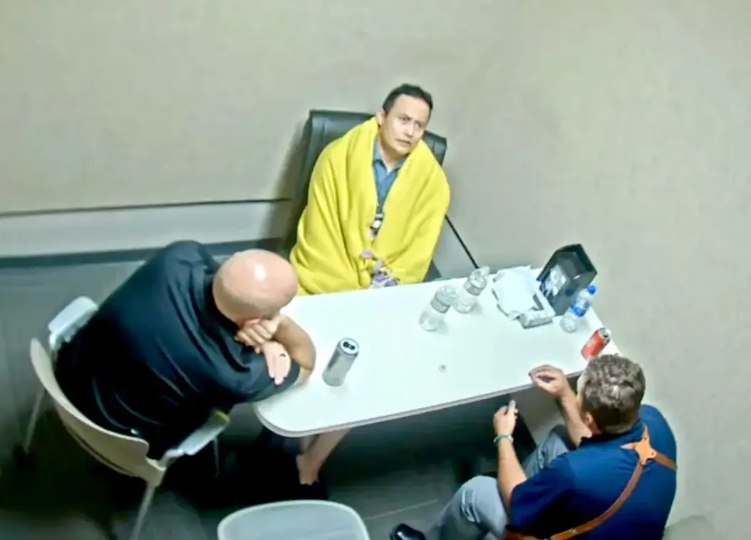 Perez's father was alive and well. (Fontana Police)