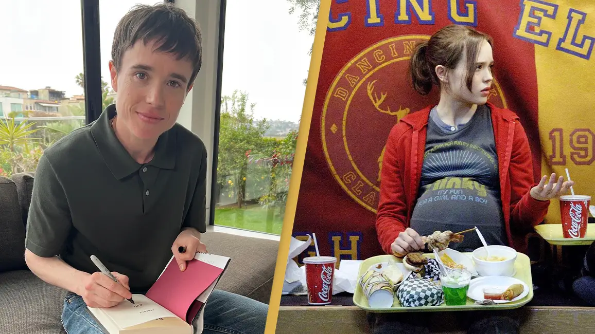 Elliot Page claims he had sex with his Juno co-star 'all the time'