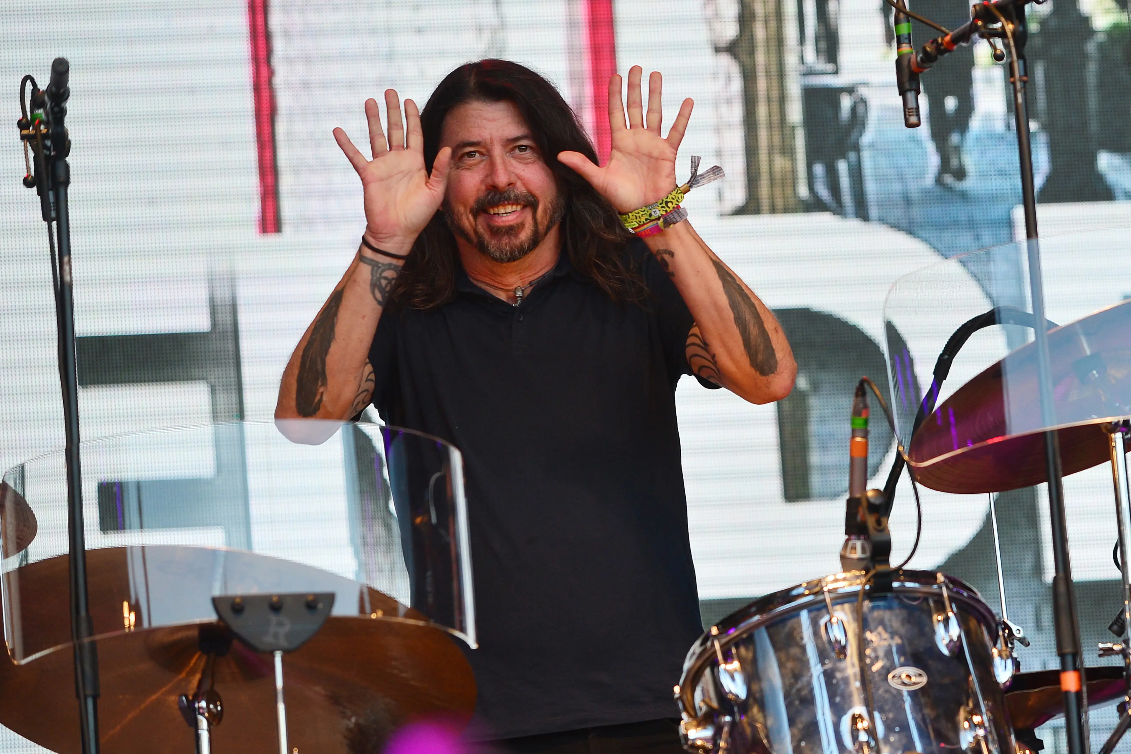 The Foo Fighters star admitted to having a baby outside of his marriage ( Jim Dyson/Redferns) 