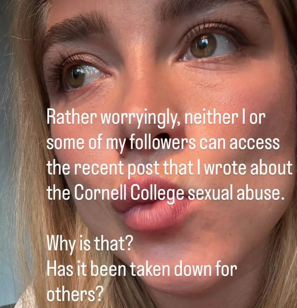 The star expressed her concerns (@florencepugh/Instagram)