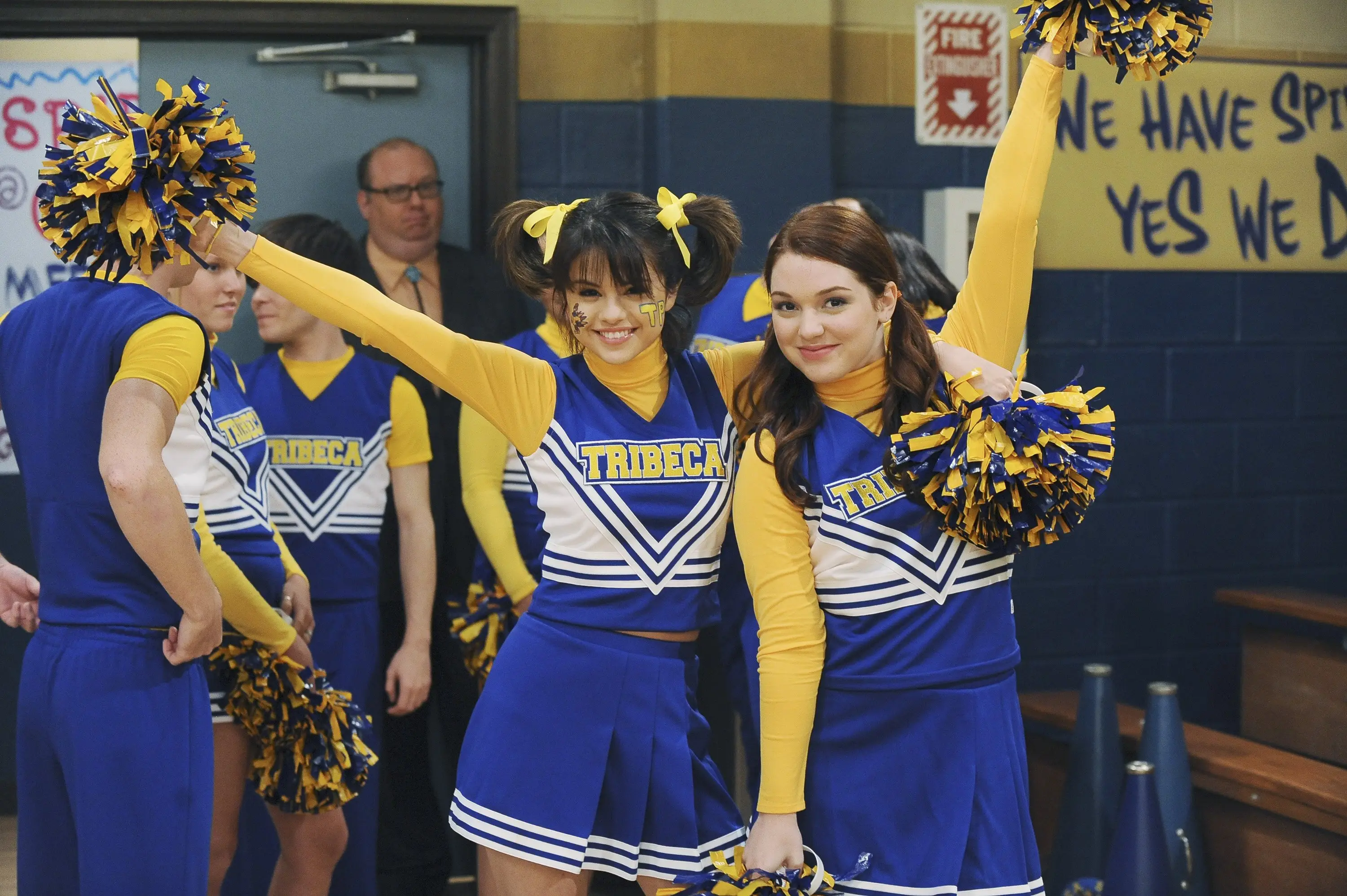 Jennifer Stone starred in Wizards of Waverly place alongside Selena Gomez (Eric McCandless/Disney Channel via Getty Images)