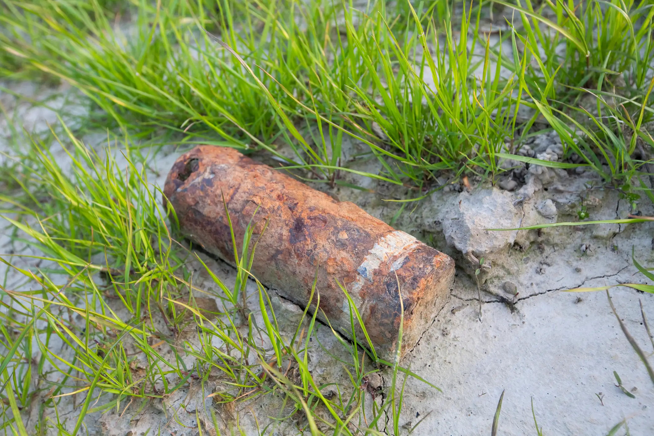 The object he had 'introduced' to his rectum turned out to be a 16x4cm World War One bomb (Getty Stock Images)