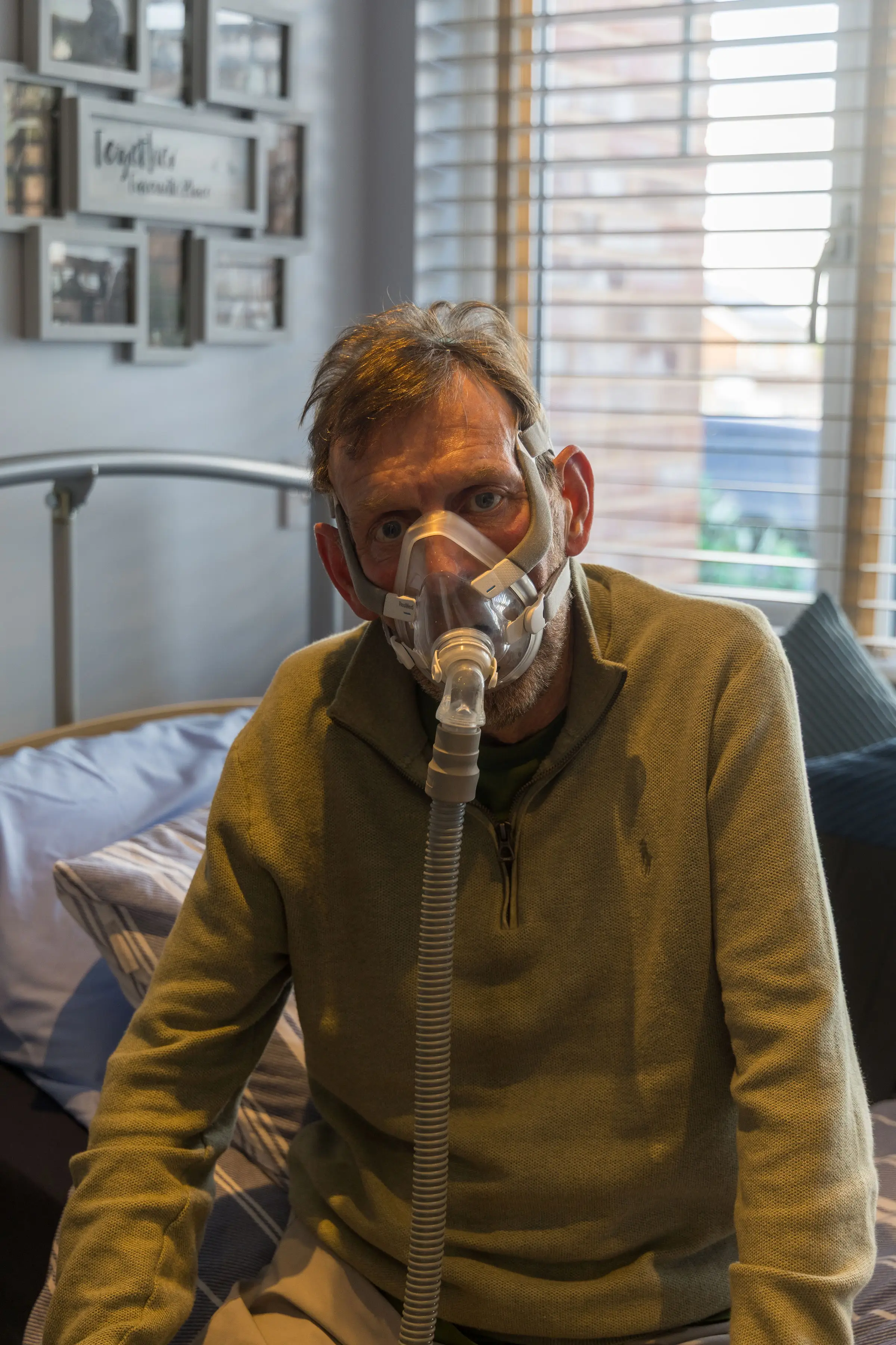 Davy is campaigning to raise awareness of motor-neurone disease (